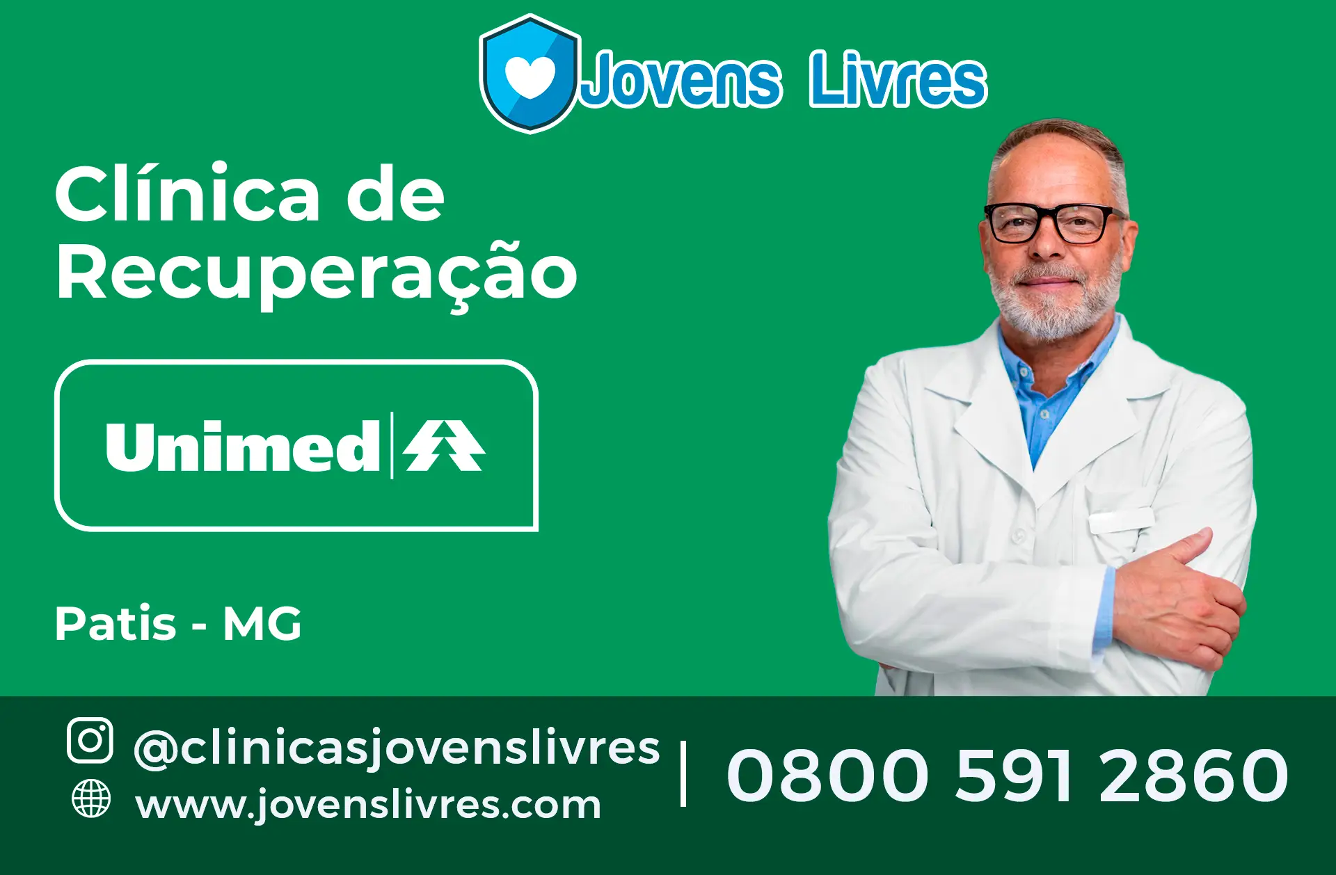 Clínica de Recuperação Unimed em Patis - MG