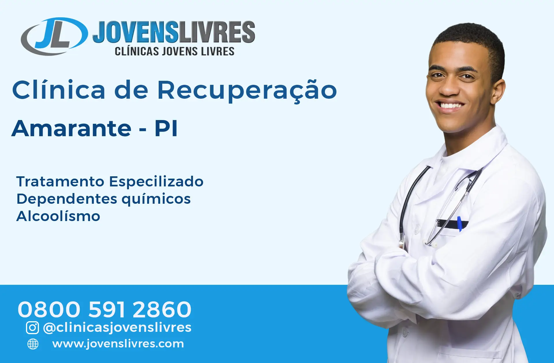 Clínica de Recuperação em Amarante - PI – Transforme Vidas com o Jovens Livres