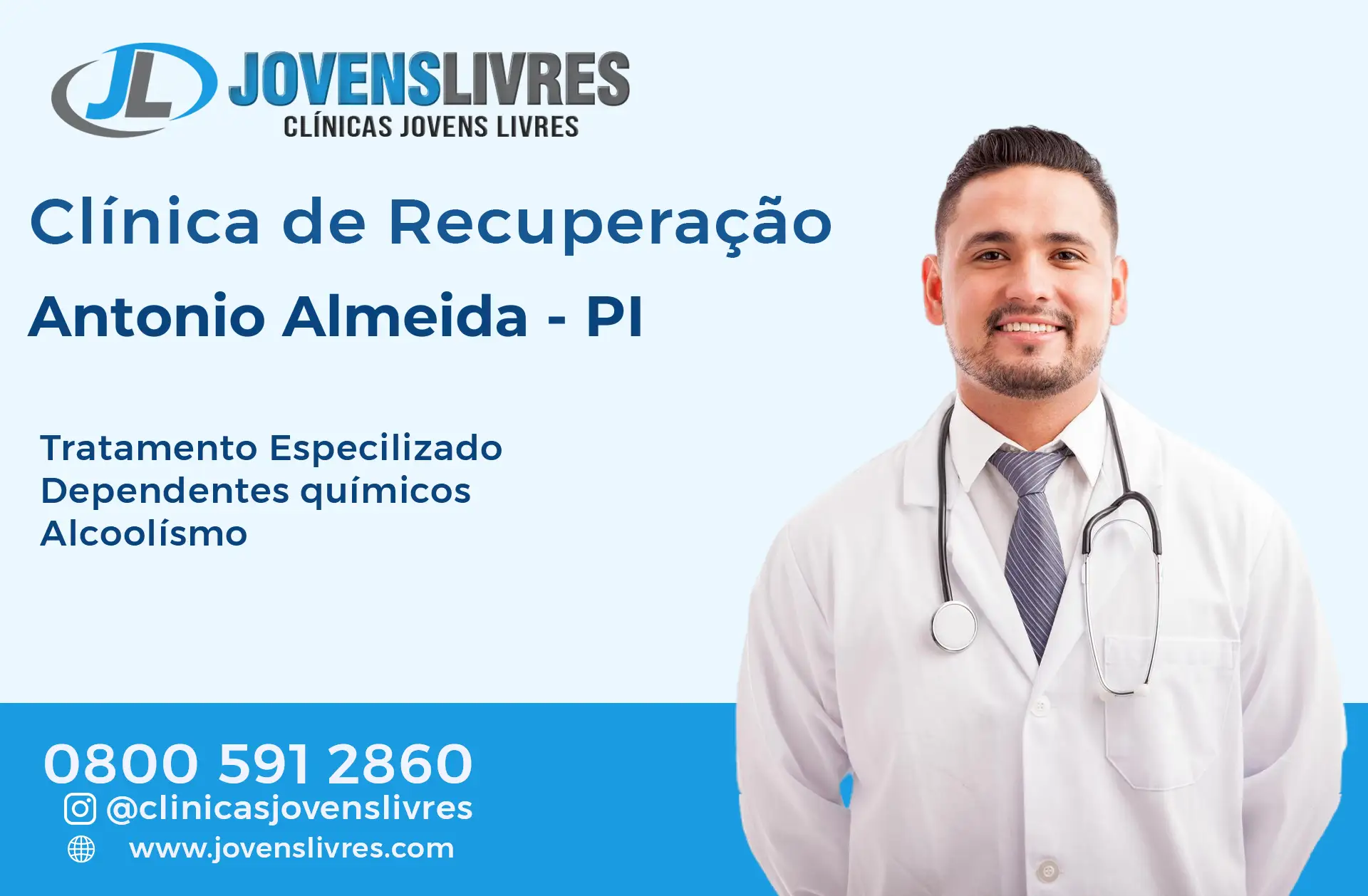 Clínica de Recuperação em Antônio Almeida - PI – Transforme Vidas com o Jovens Livres