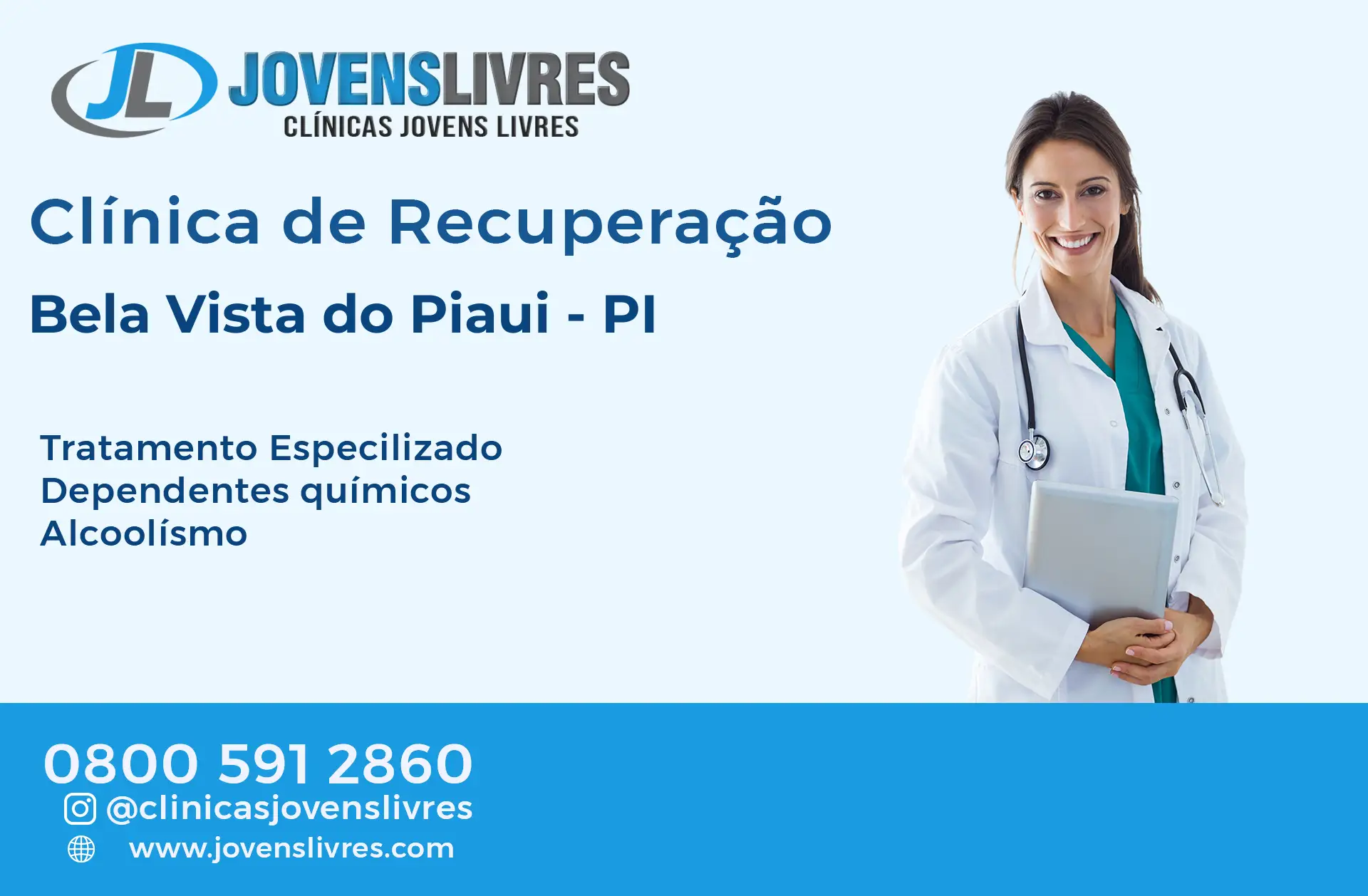 Clínica de Recuperação em Bela Vista do Piauí - PI – Transforme Vidas com o Jovens Livres