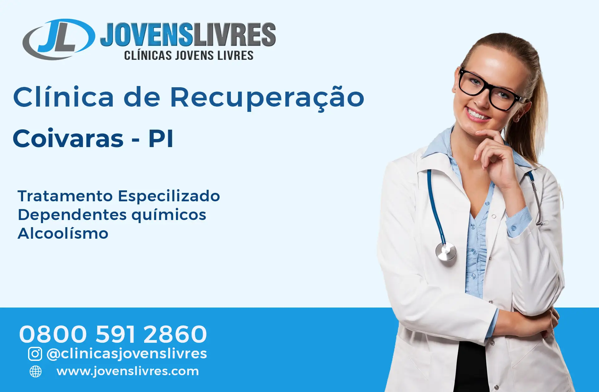 Clínica de Recuperação em Coivaras - PI – Transforme Vidas com o Jovens Livres
