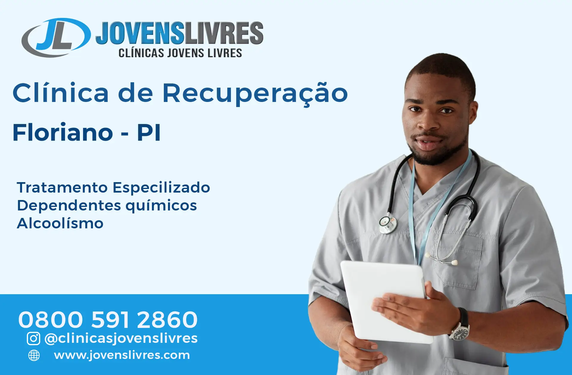 Clínica de Recuperação em Floriano - PI – Transforme Vidas com o Jovens Livres