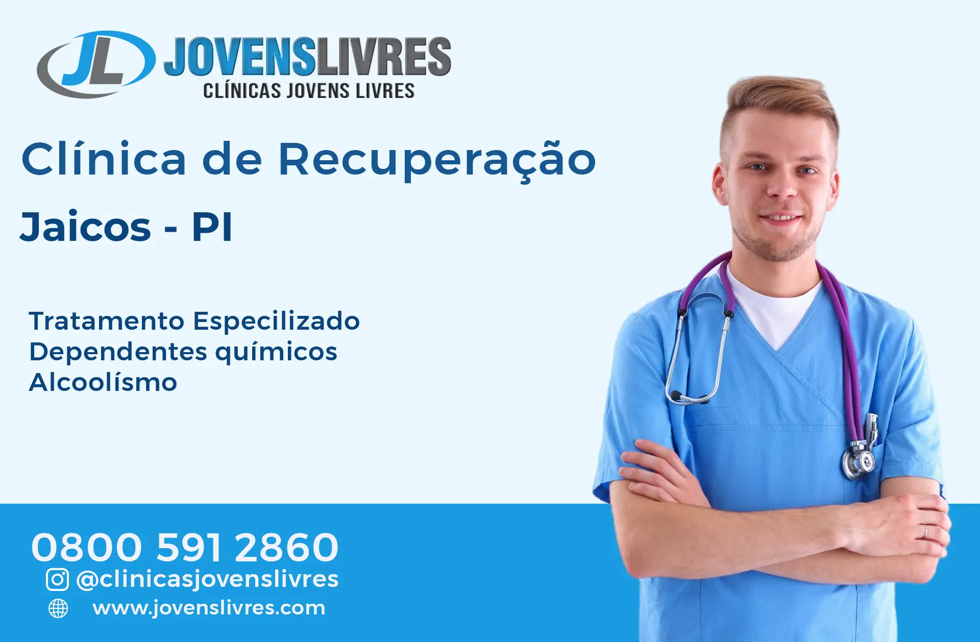 Clínica de Recuperação em Jaicós - PI – Transforme Vidas com o Jovens Livres