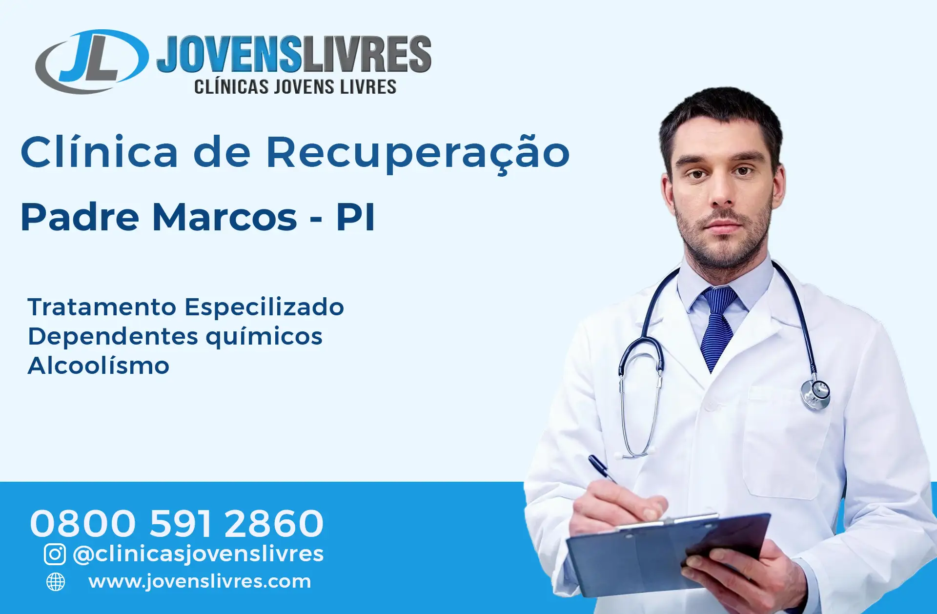 Clínica de Recuperação em Padre Marcos - PI – Transforme Vidas com o Jovens Livres