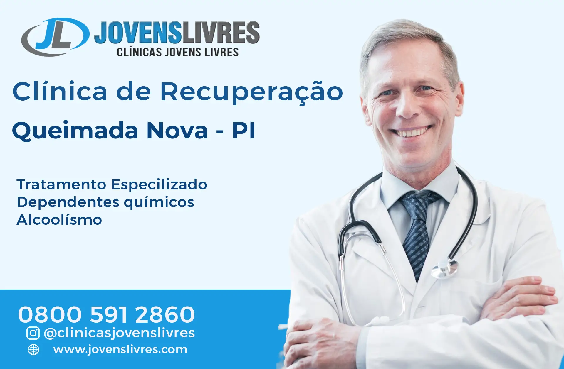 Clínica de Recuperação em Queimada Nova - PI – Transforme Vidas com o Jovens Livres