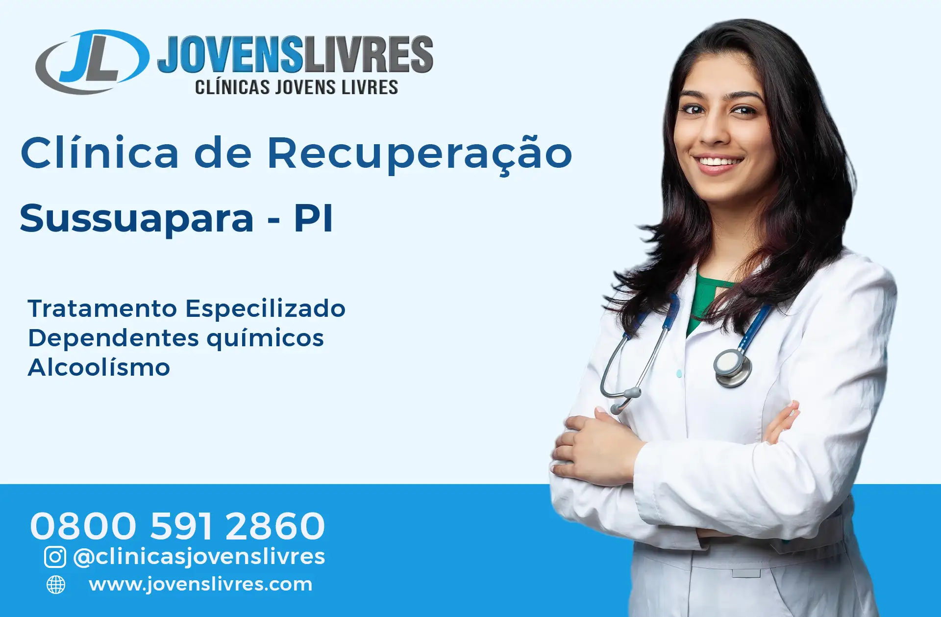 Clínica de Recuperação em Sussuapara - PI – Transforme Vidas com o Jovens Livres