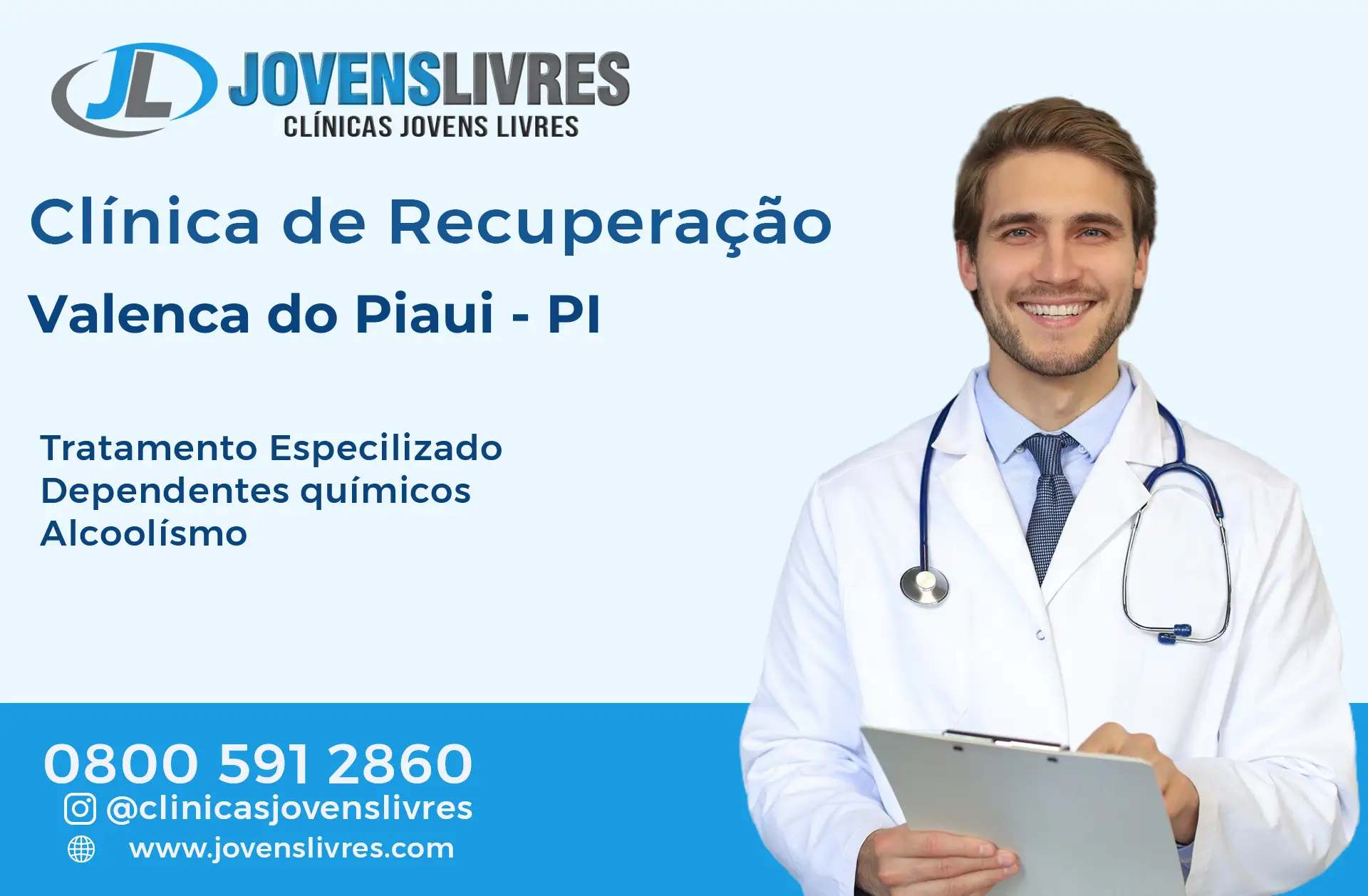 Clínica de Recuperação em Valença do Piauí - PI – Transforme Vidas com o Jovens Livres