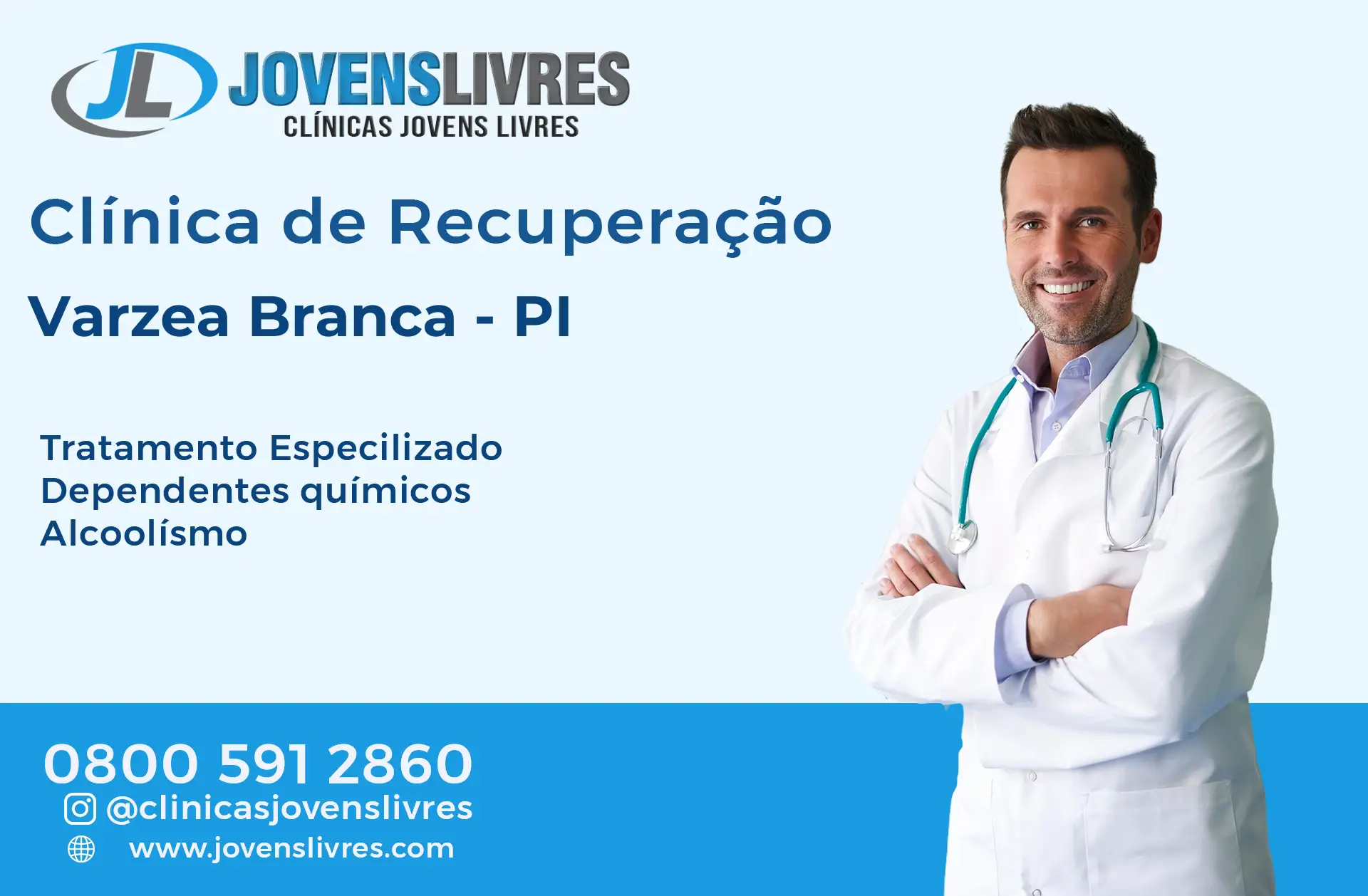 Clínica de Recuperação em Várzea Branca - PI – Transforme Vidas com o Jovens Livres