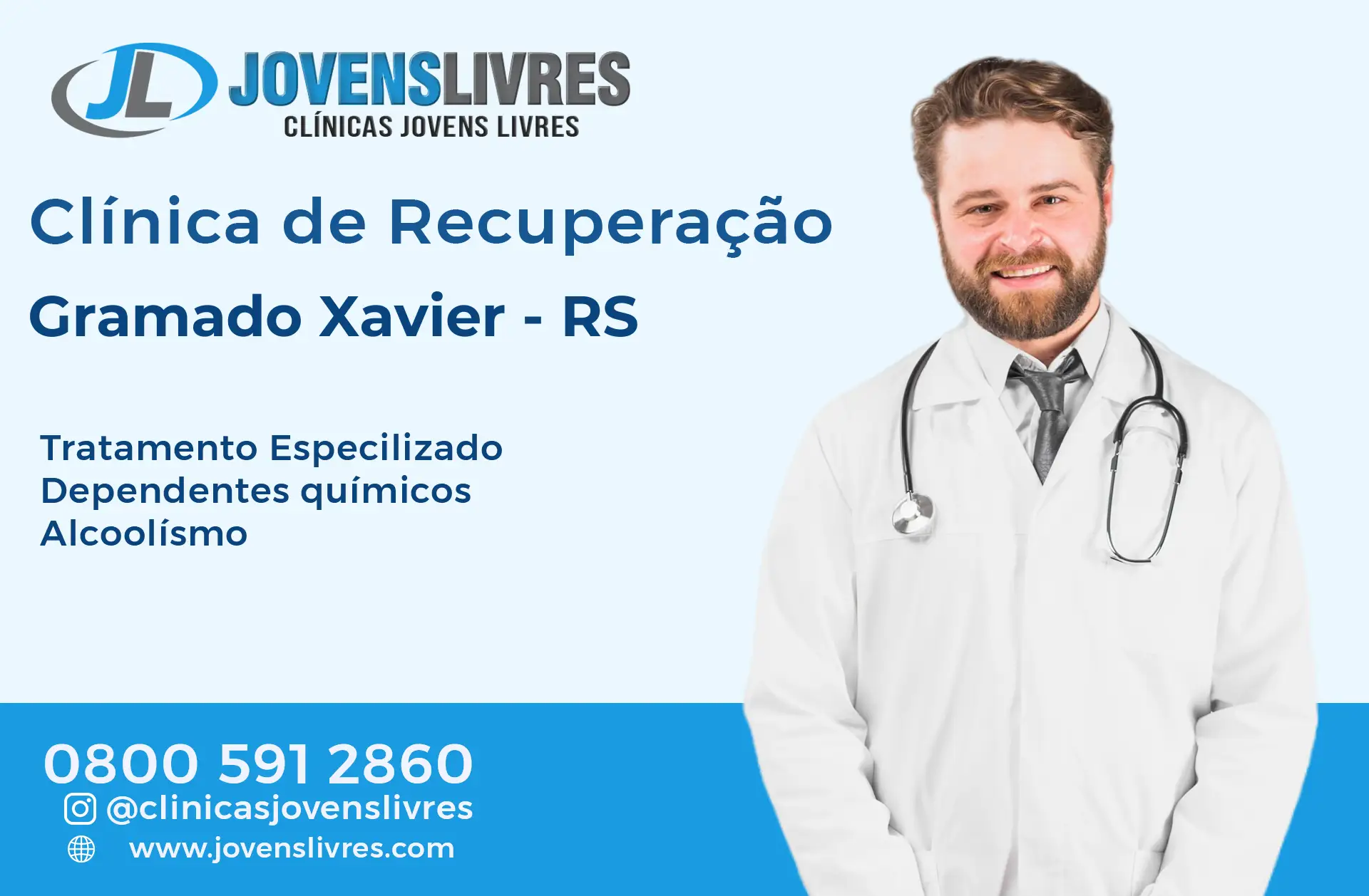 No momento, você está visualizando Clínica de Recuperação em Gramado Xavier – RS – Transforme Vidas com o Jovens Livres