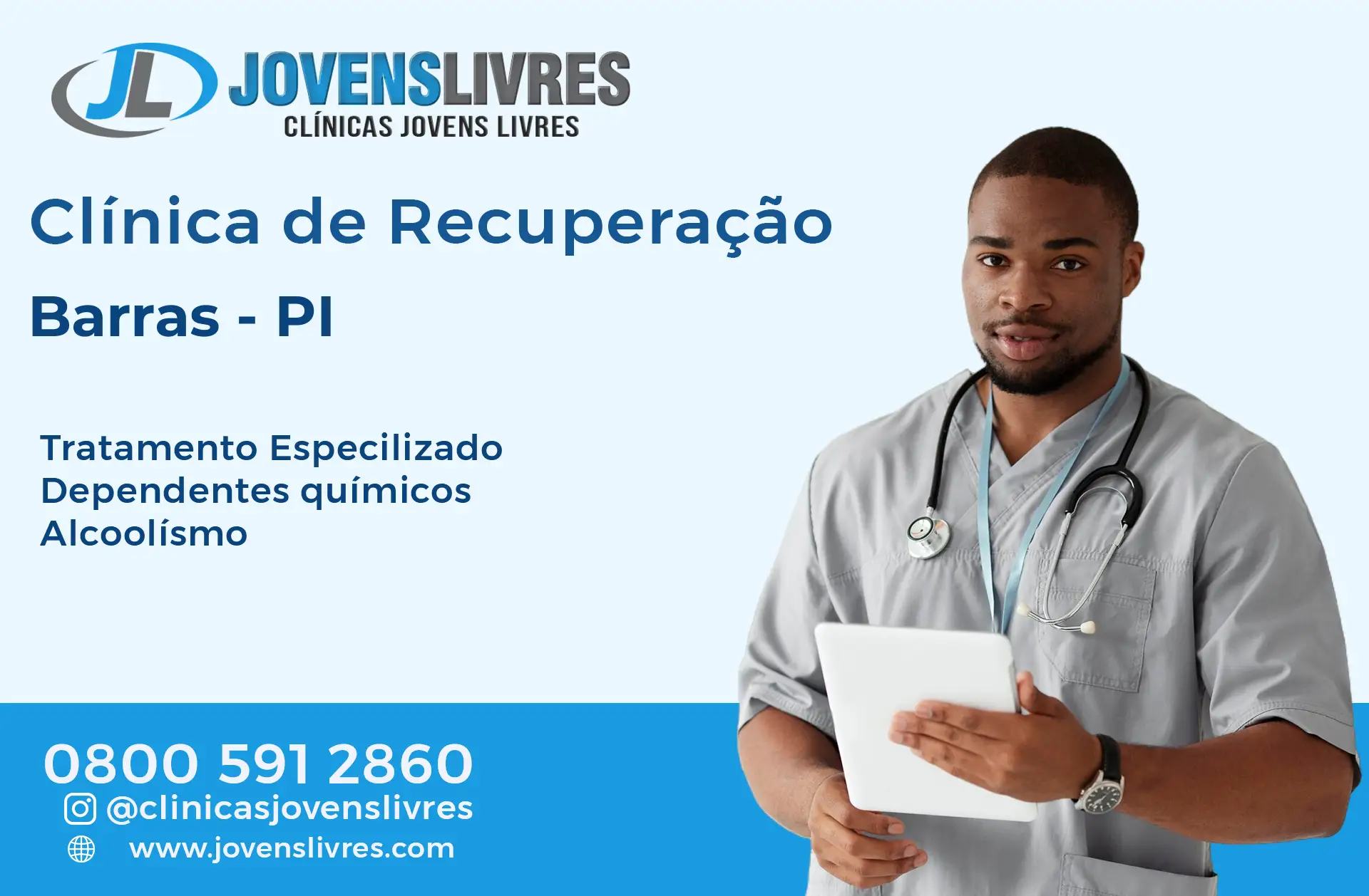 Clínica de Recuperação em Barras - PI – Transforme Vidas com o Jovens Livres