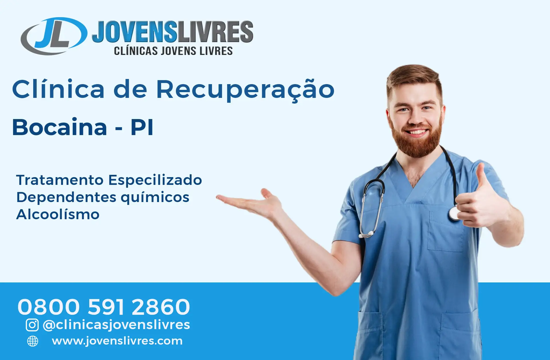 Clínica de Recuperação em Bocaina - PI – Transforme Vidas com o Jovens Livres