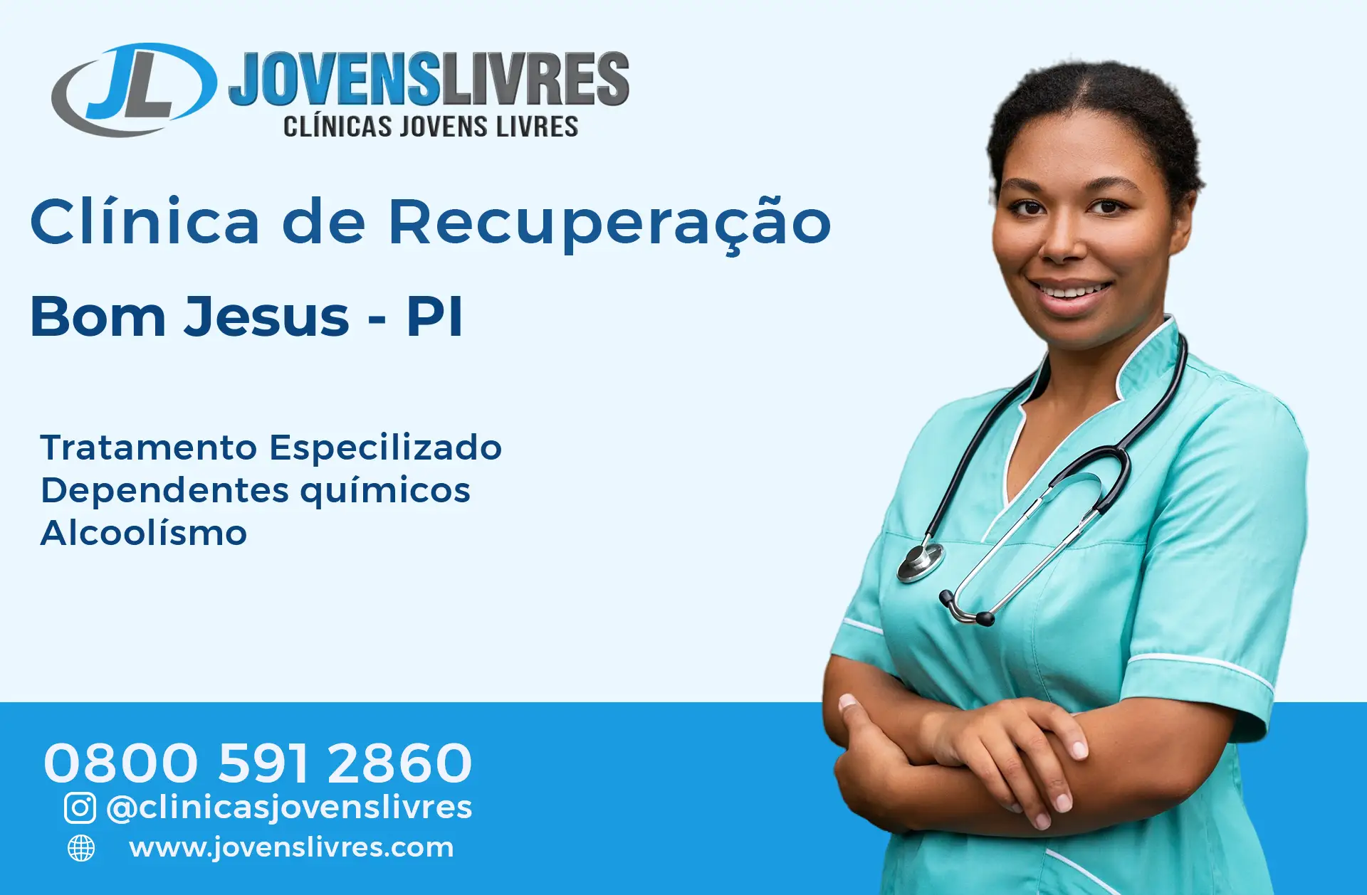 Clínica de Recuperação em Bom Jesus - PI – Transforme Vidas com o Jovens Livres