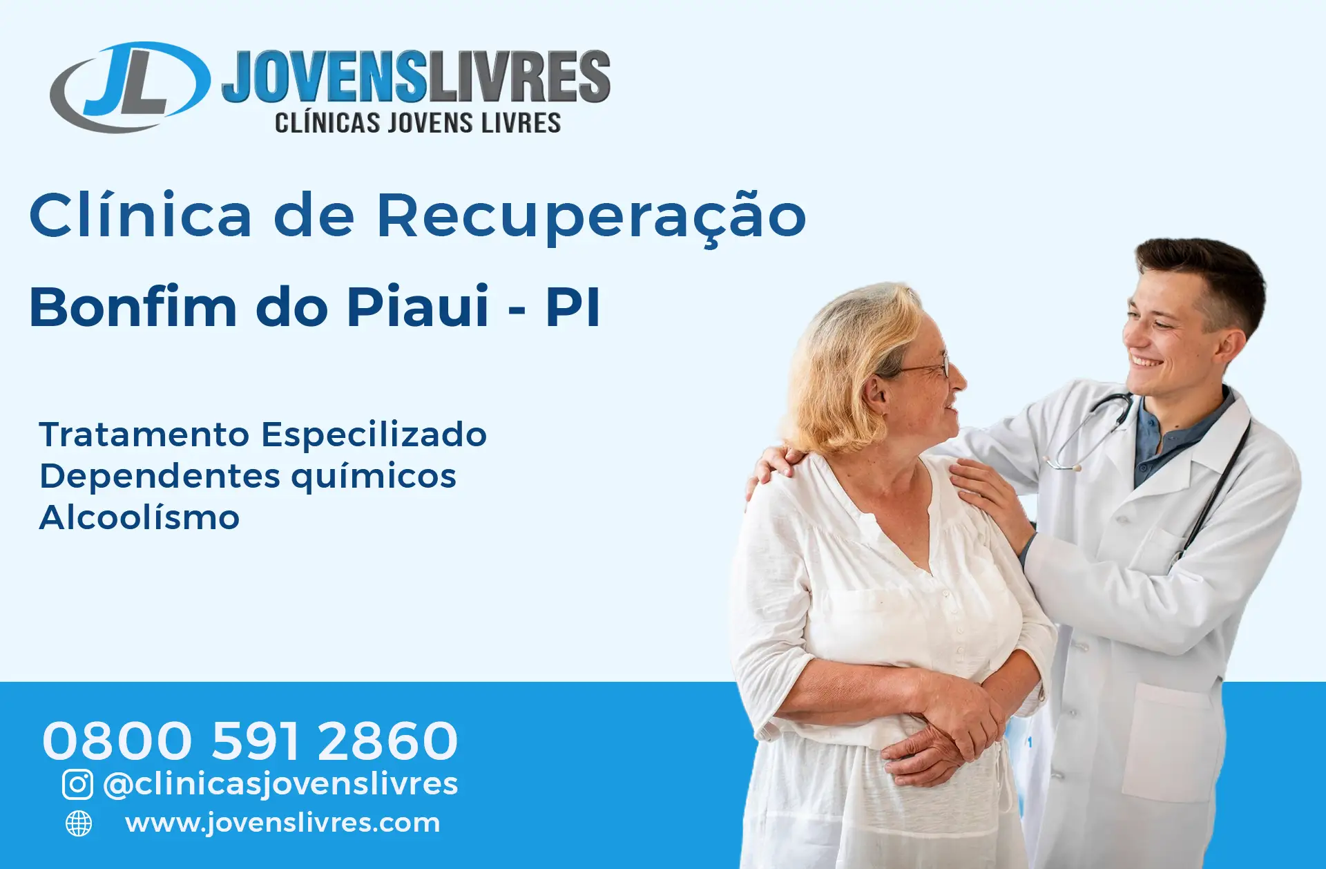 Clínica de Recuperação em Bonfim do Piauí - PI – Transforme Vidas com o Jovens Livres