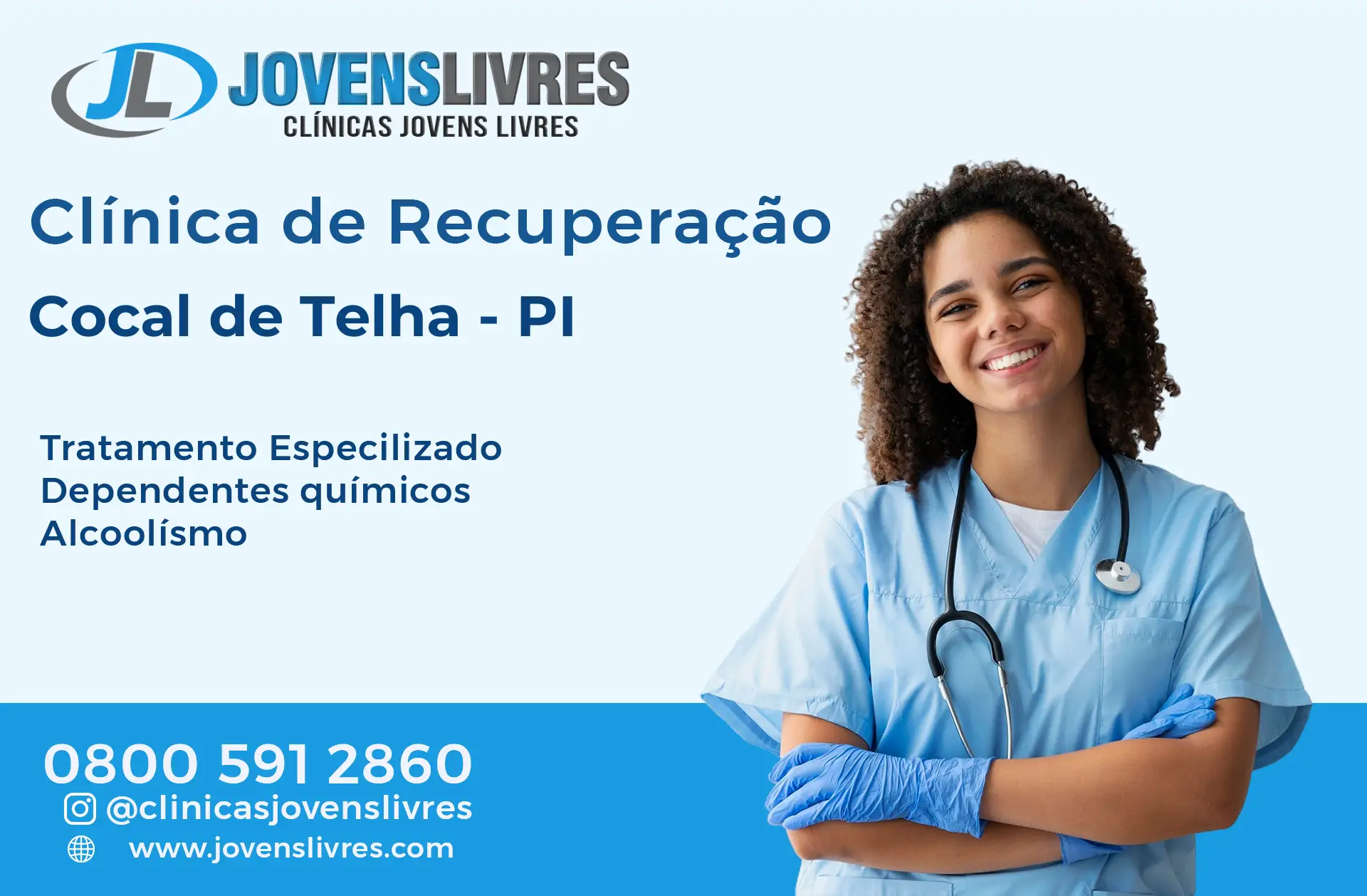 Clínica de Recuperação em Cocal de Telha - PI – Transforme Vidas com o Jovens Livres