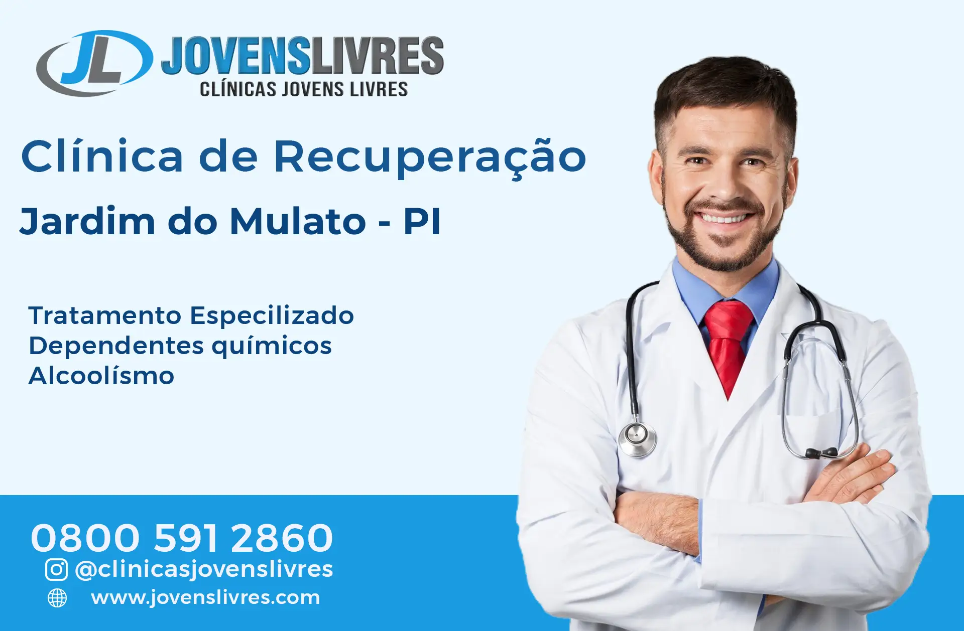 Clínica de Recuperação em Jardim do Mulato - PI – Transforme Vidas com o Jovens Livres