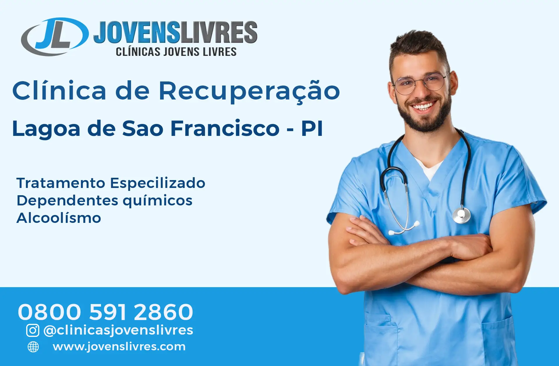 Clínica de Recuperação em Lagoa de São Francisco - PI – Transforme Vidas com o Jovens Livres