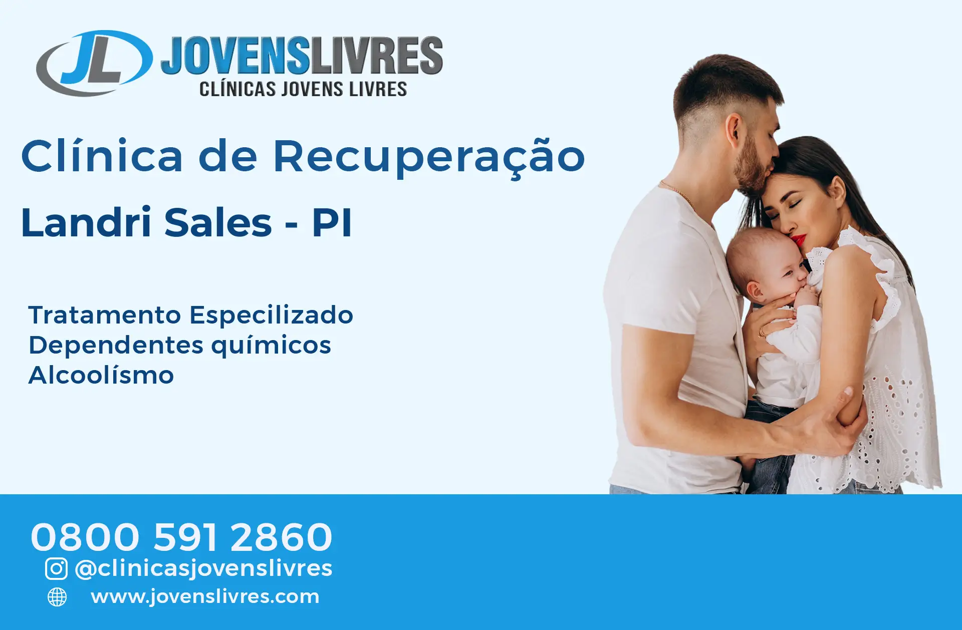 Clínica de Recuperação em Landri Sales - PI – Transforme Vidas com o Jovens Livres