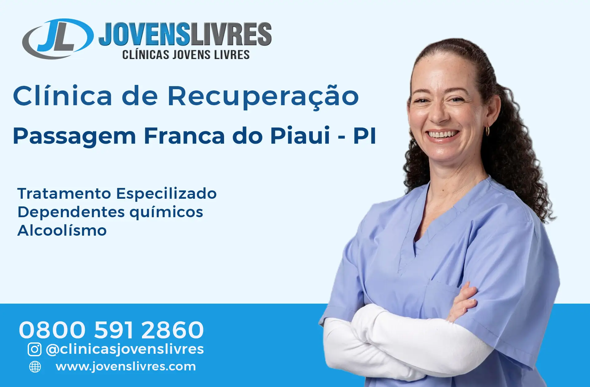 Clínica de Recuperação em Passagem Franca do Piauí - PI – Transforme Vidas com o Jovens Livres