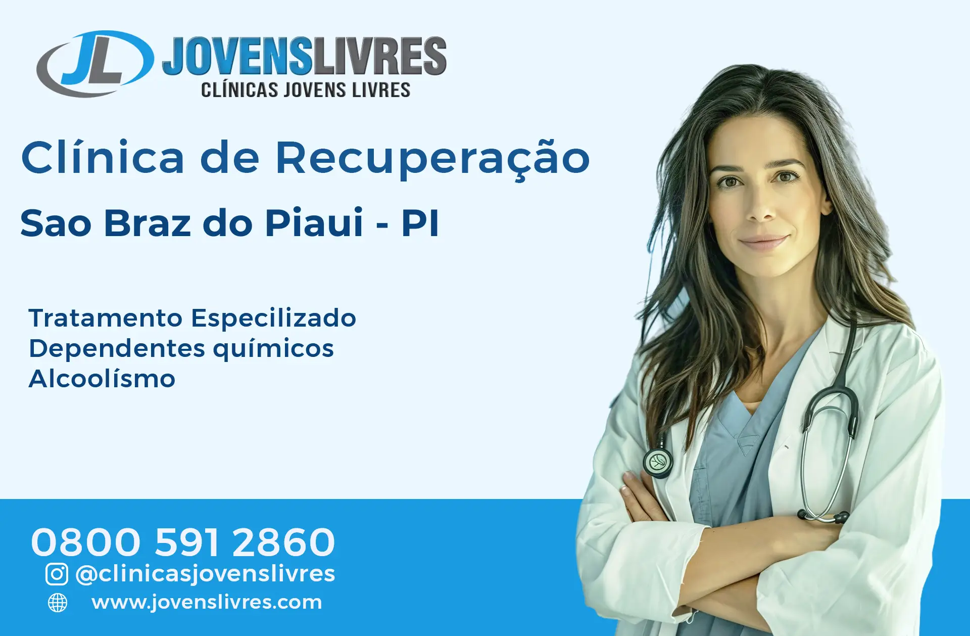 Clínica de Recuperação em São Braz do Piauí - PI – Transforme Vidas com o Jovens Livres