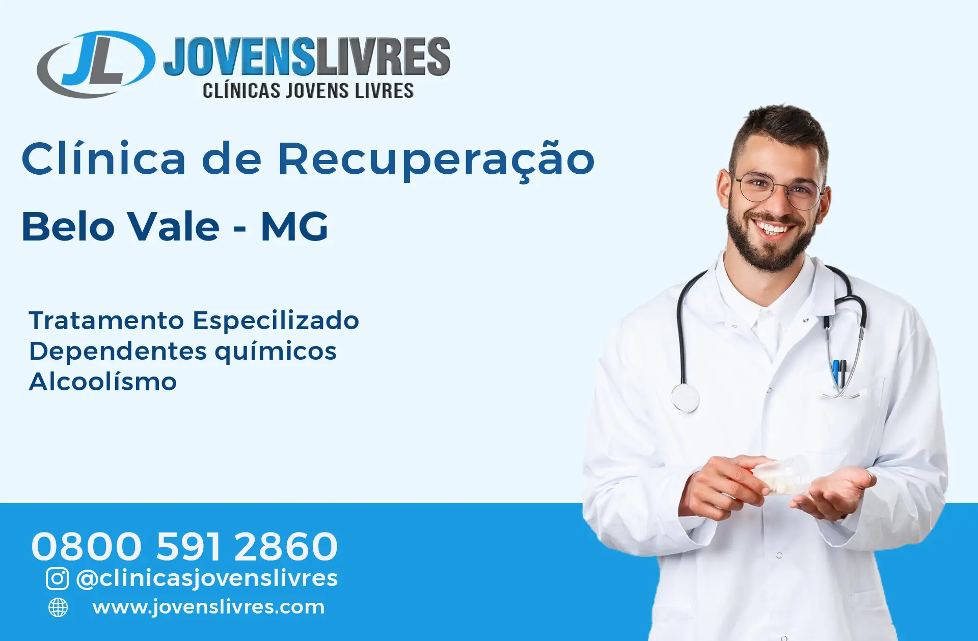 No momento, você está visualizando Clínica de Recuperação em Belo Vale – MG – Transforme Vidas com o Jovens Livres