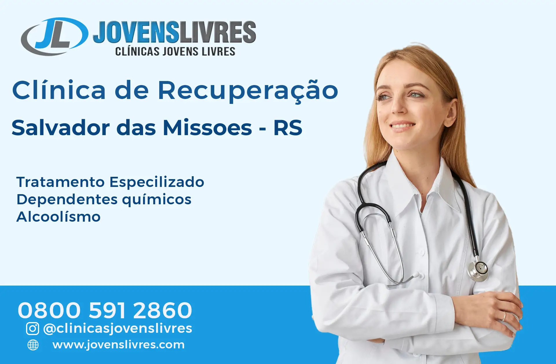 No momento, você está visualizando Clínica de Recuperação em Salvador das Missões – RS – Transforme Vidas com o Jovens Livres
