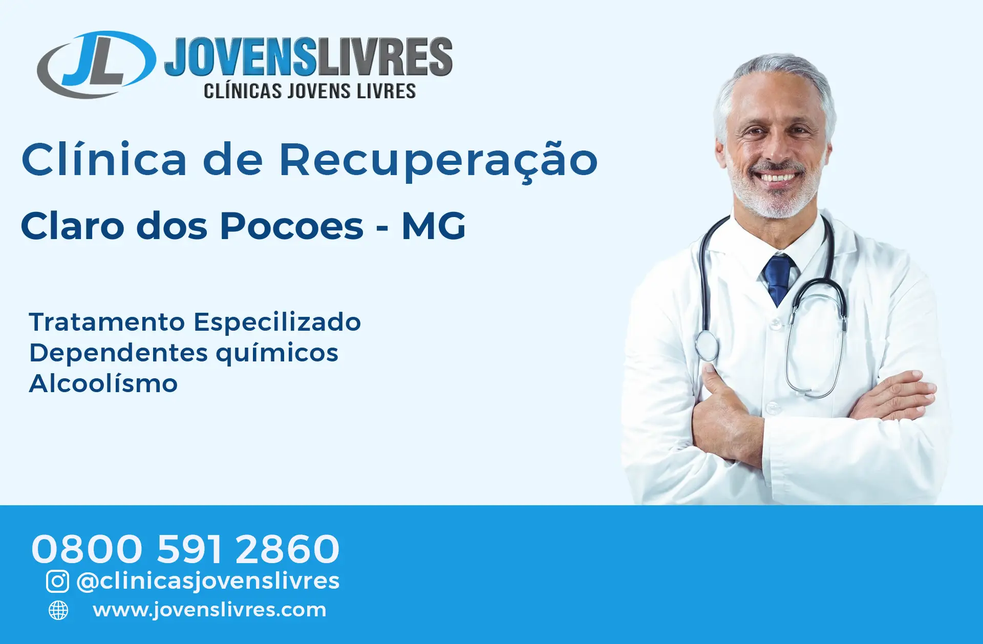 No momento, você está visualizando Clínica de Recuperação em Claro dos Poções – MG – Transforme Vidas com o Jovens Livres