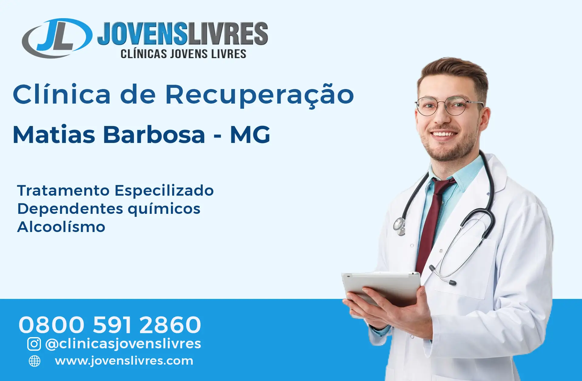 No momento, você está visualizando Clínica de Recuperação em Matias Barbosa – MG – Transforme Vidas com o Jovens Livres