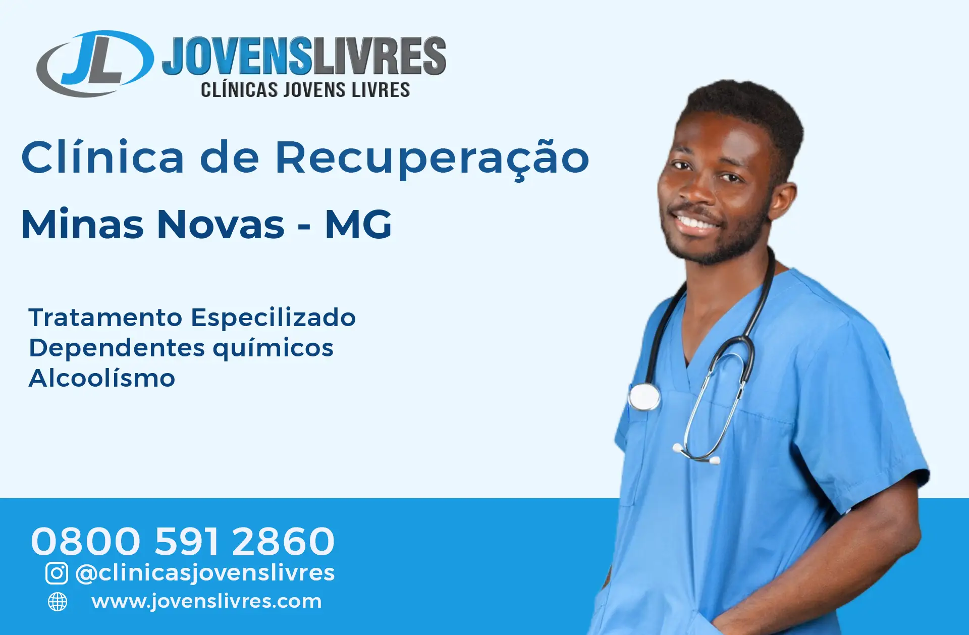 No momento, você está visualizando Clínica de Recuperação em Minas Novas – MG – Transforme Vidas com o Jovens Livres