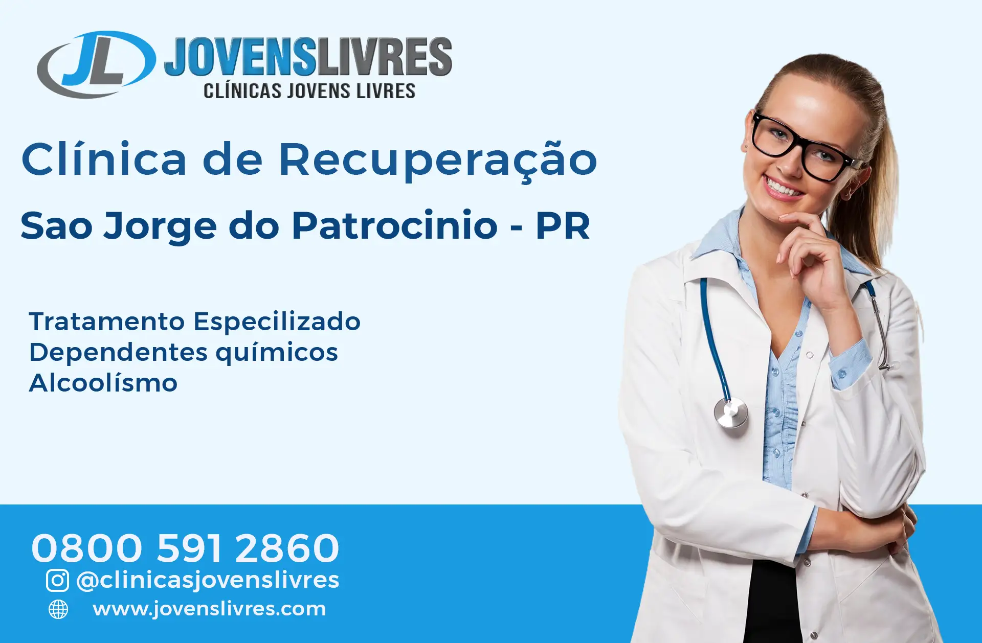 No momento, você está visualizando Clínica de Recuperação em São Jorge do Patrocínio – PR – Transforme Vidas com o Jovens Livres
