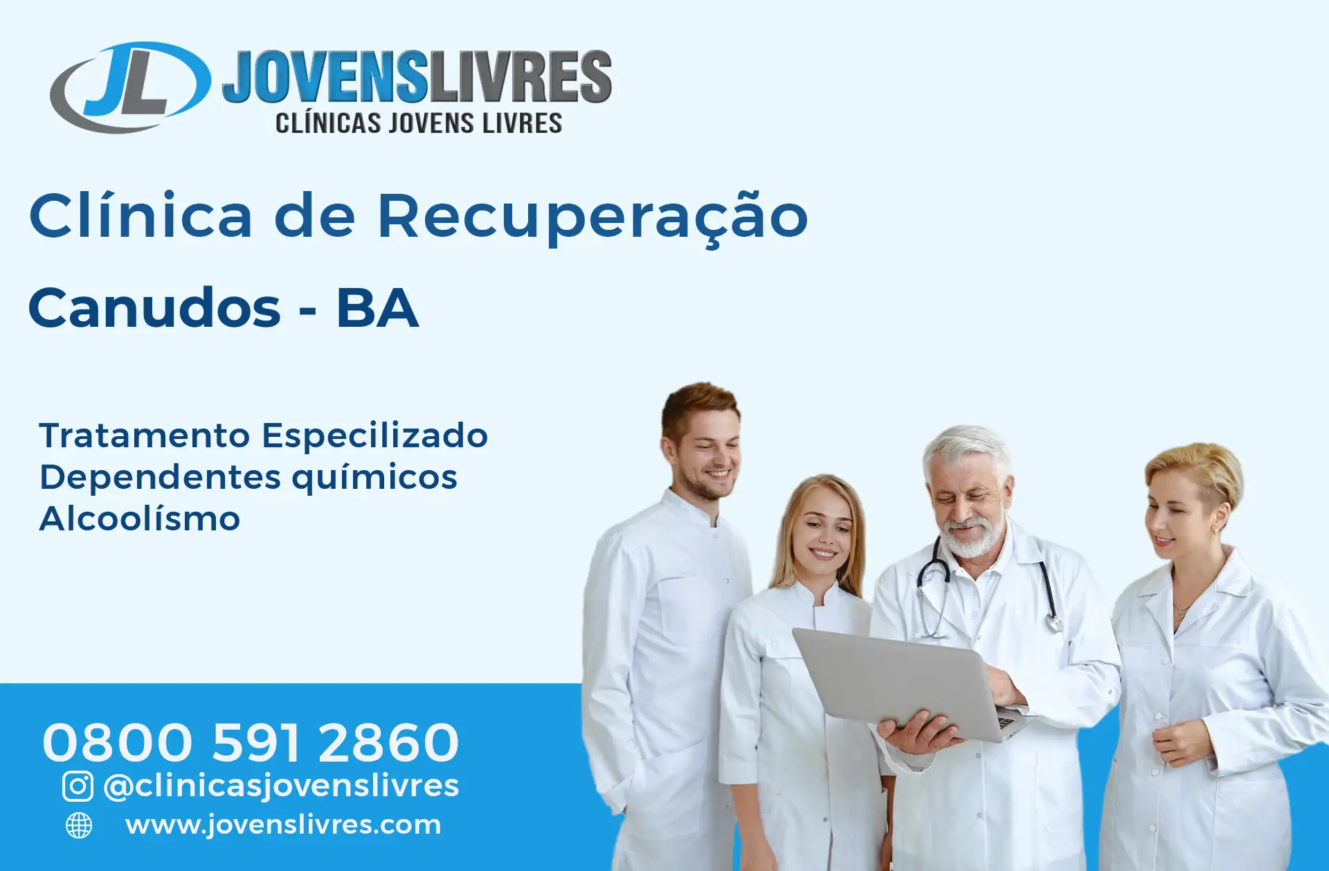 No momento, você está visualizando Clínica de Recuperação em Canudos – BA – Transforme Vidas com o Jovens Livres