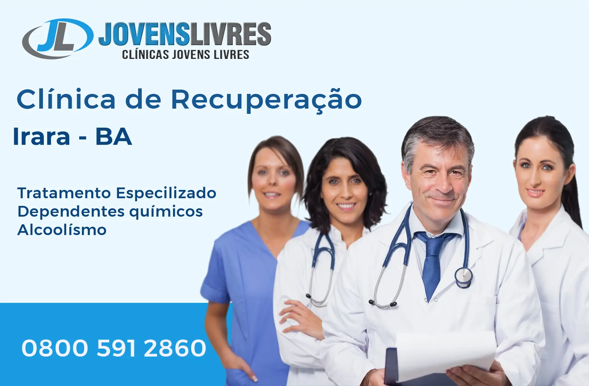 No momento, você está visualizando Clínica de Recuperação em Irará – BA – Transforme Vidas com o Jovens Livres