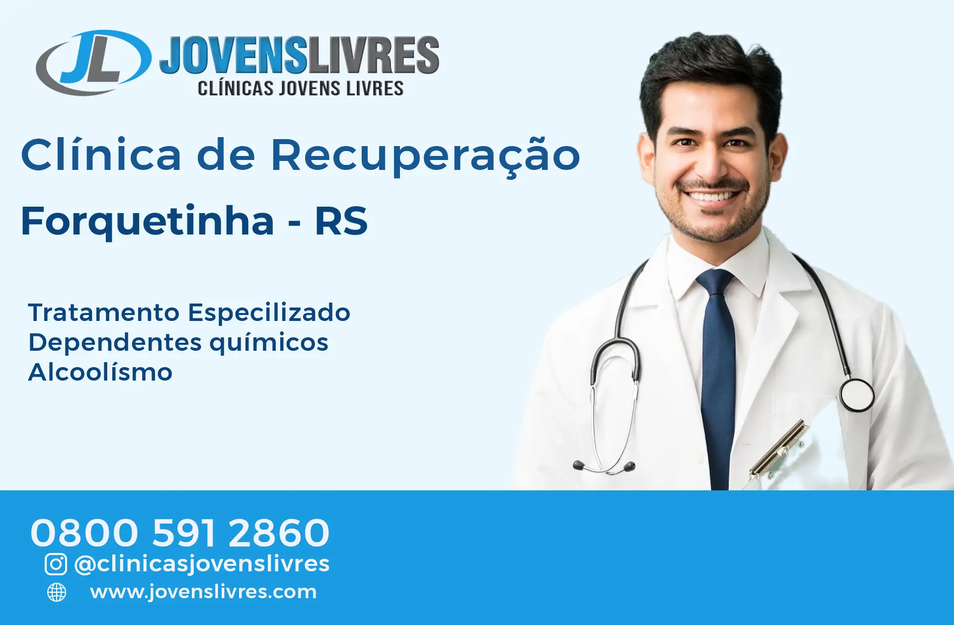 No momento, você está visualizando Clínica de Recuperação em Forquetinha – RS – Transforme Vidas com o Jovens Livres
