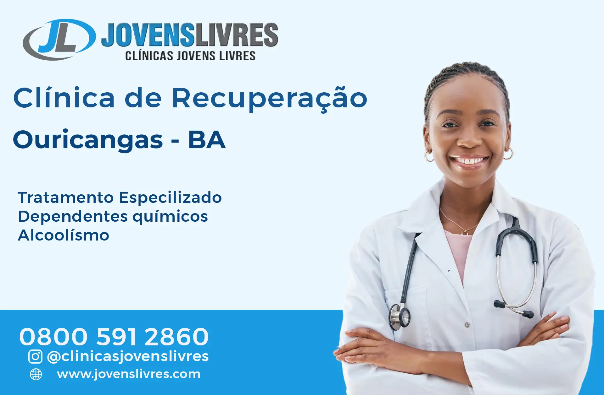 No momento, você está visualizando Clínica de Recuperação em Ouriçangas – BA – Transforme Vidas com o Jovens Livres