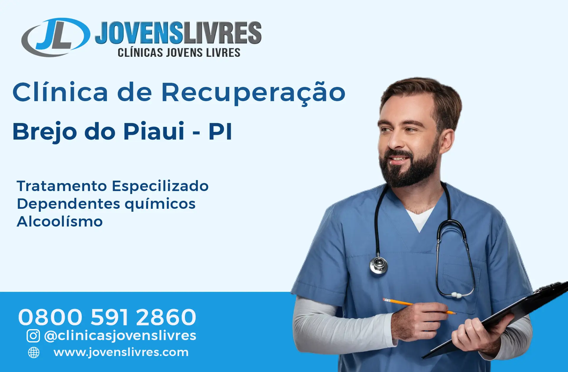 Clínica de Recuperação em Brejo do Piauí - PI – Transforme Vidas com o Jovens Livres