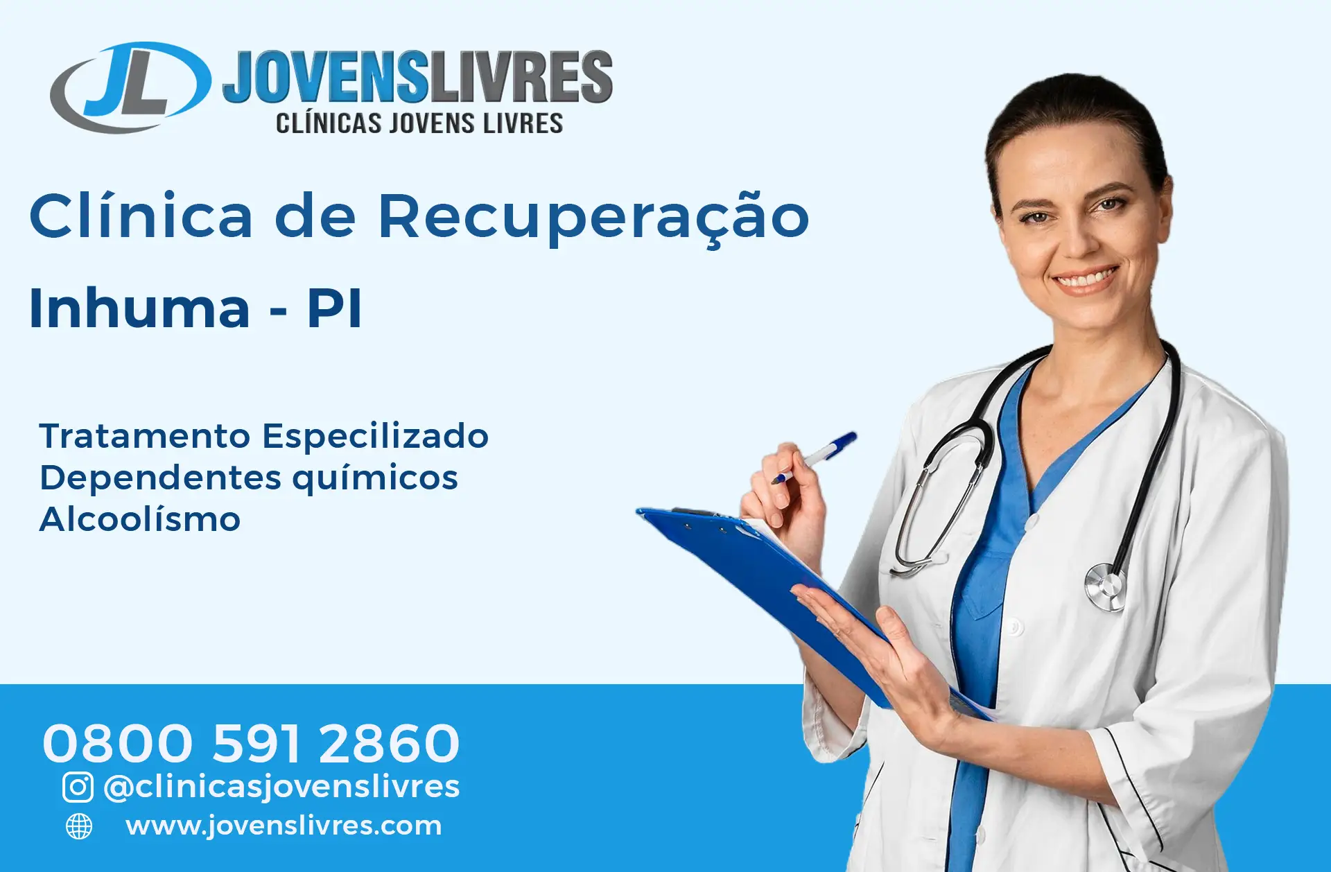Clínica de Recuperação em Inhuma - PI – Transforme Vidas com o Jovens Livres