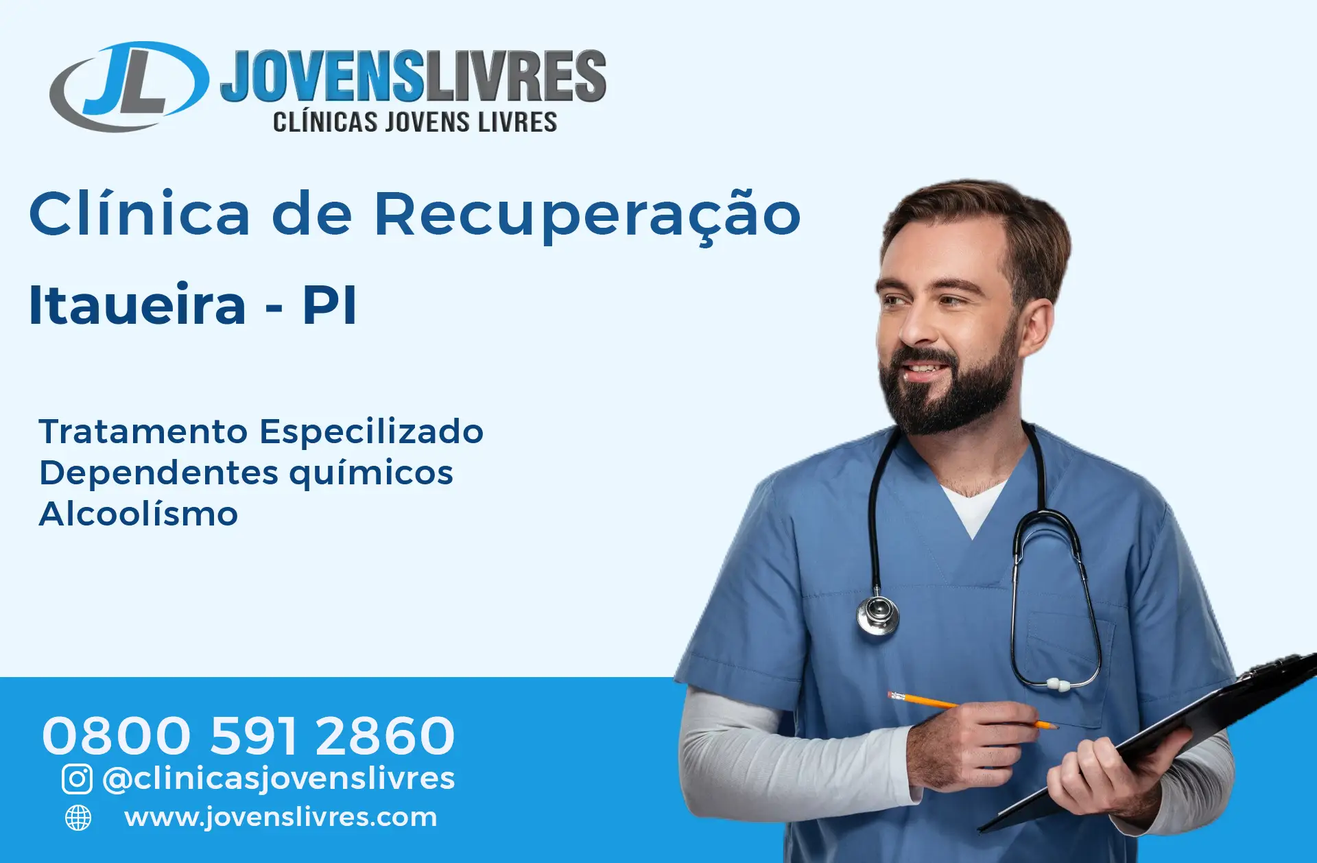 Clínica de Recuperação em Itaueira - PI – Transforme Vidas com o Jovens Livres