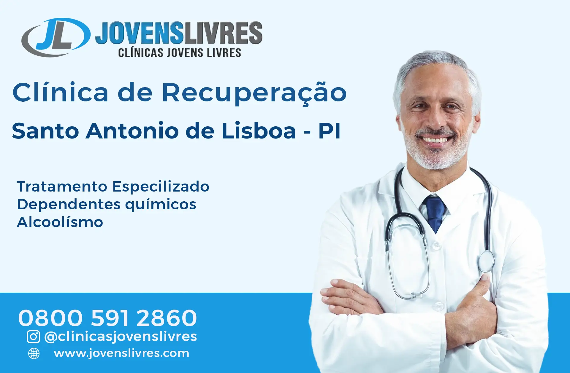 Clínica de Recuperação em Santo Antônio de Lisboa - PI – Transforme Vidas com o Jovens Livres