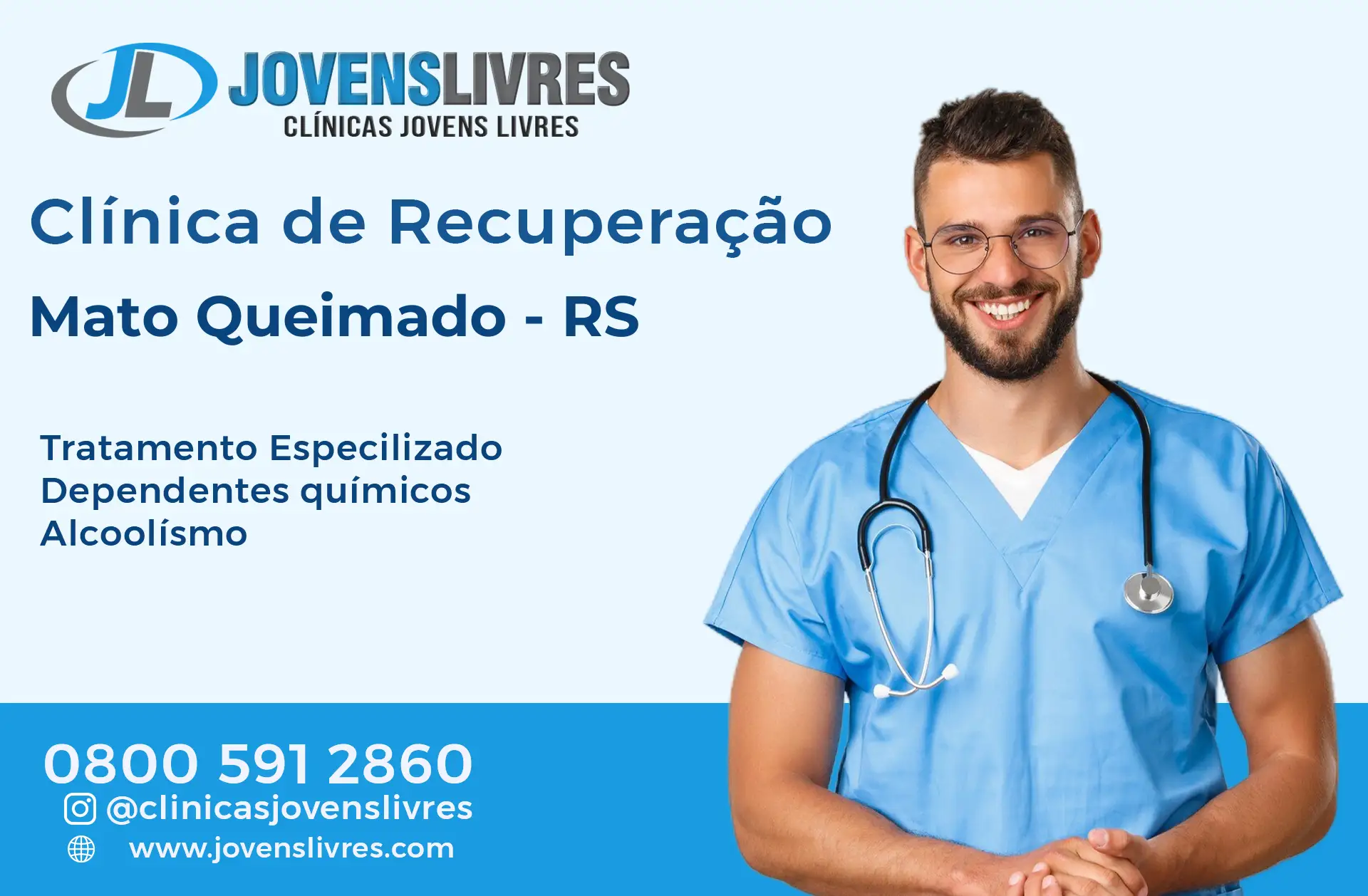 No momento, você está visualizando Clínica de Recuperação em Mato Queimado – RS – Transforme Vidas com o Jovens Livres