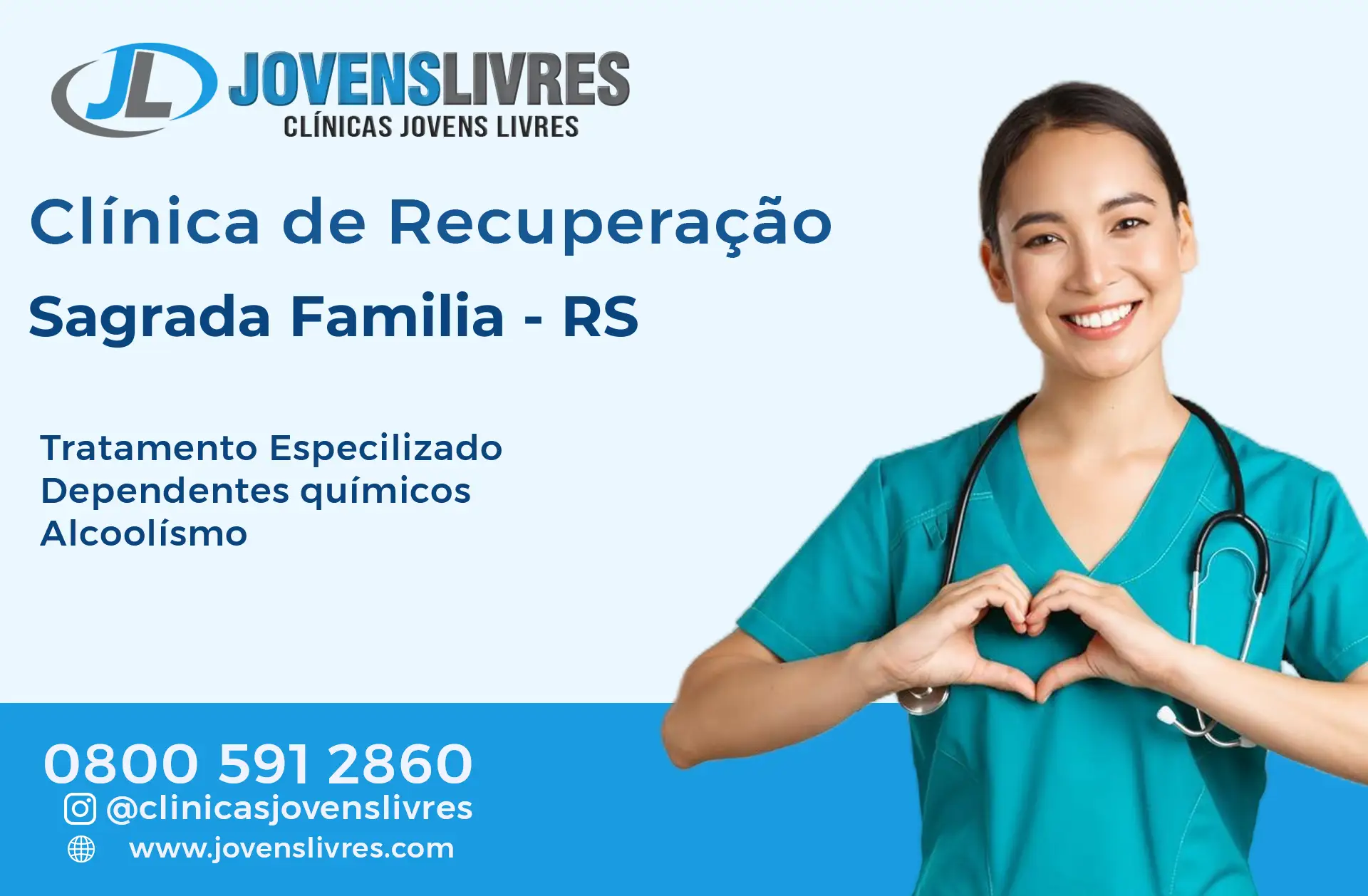 No momento, você está visualizando Clínica de Recuperação em Sagrada Família – RS – Transforme Vidas com o Jovens Livres