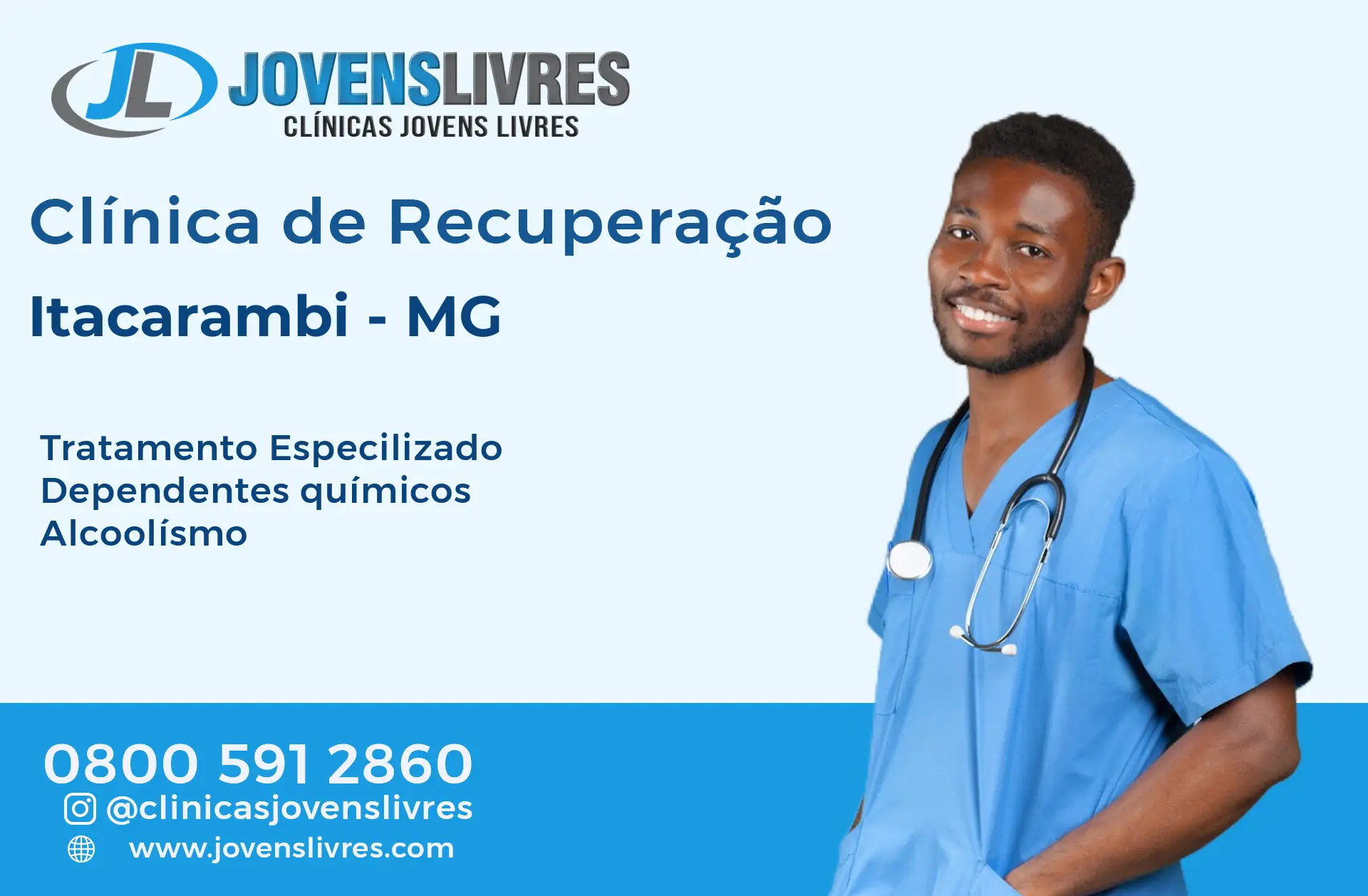 No momento, você está visualizando Clínica de Recuperação em Itacarambi – MG – Transforme Vidas com o Jovens Livres