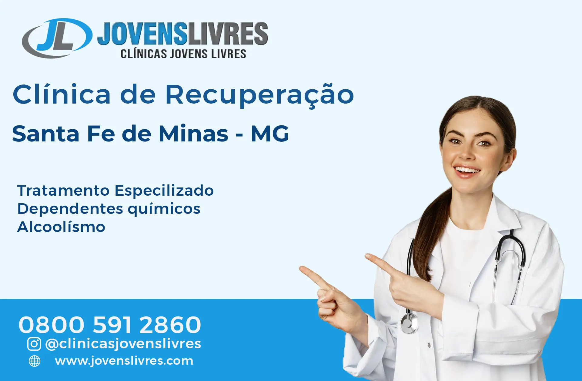 No momento, você está visualizando Clínica de Recuperação em Santa Fé de Minas – MG – Transforme Vidas com o Jovens Livres