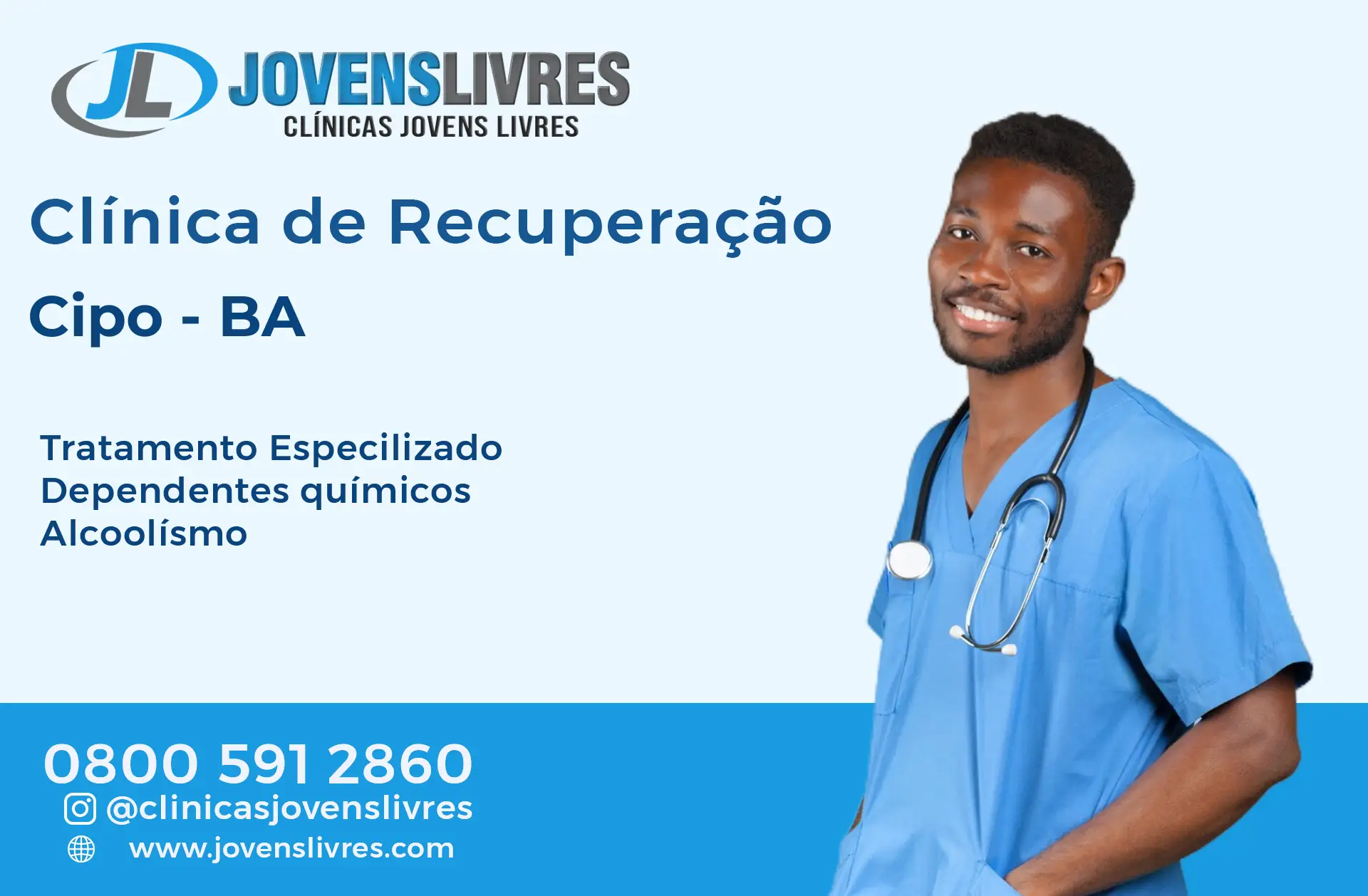 No momento, você está visualizando Clínica de Recuperação em Cipó – BA – Transforme Vidas com o Jovens Livres