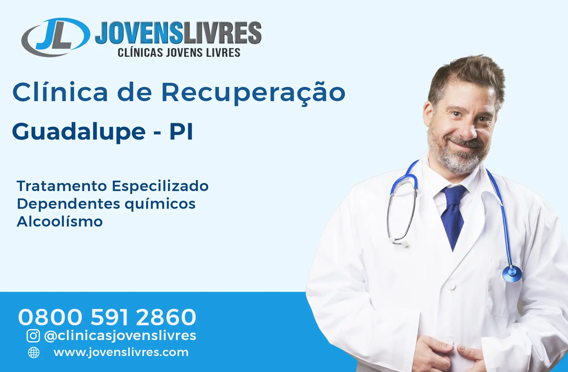 Clínica de Recuperação em Guadalupe - PI – Transforme Vidas com o Jovens Livres