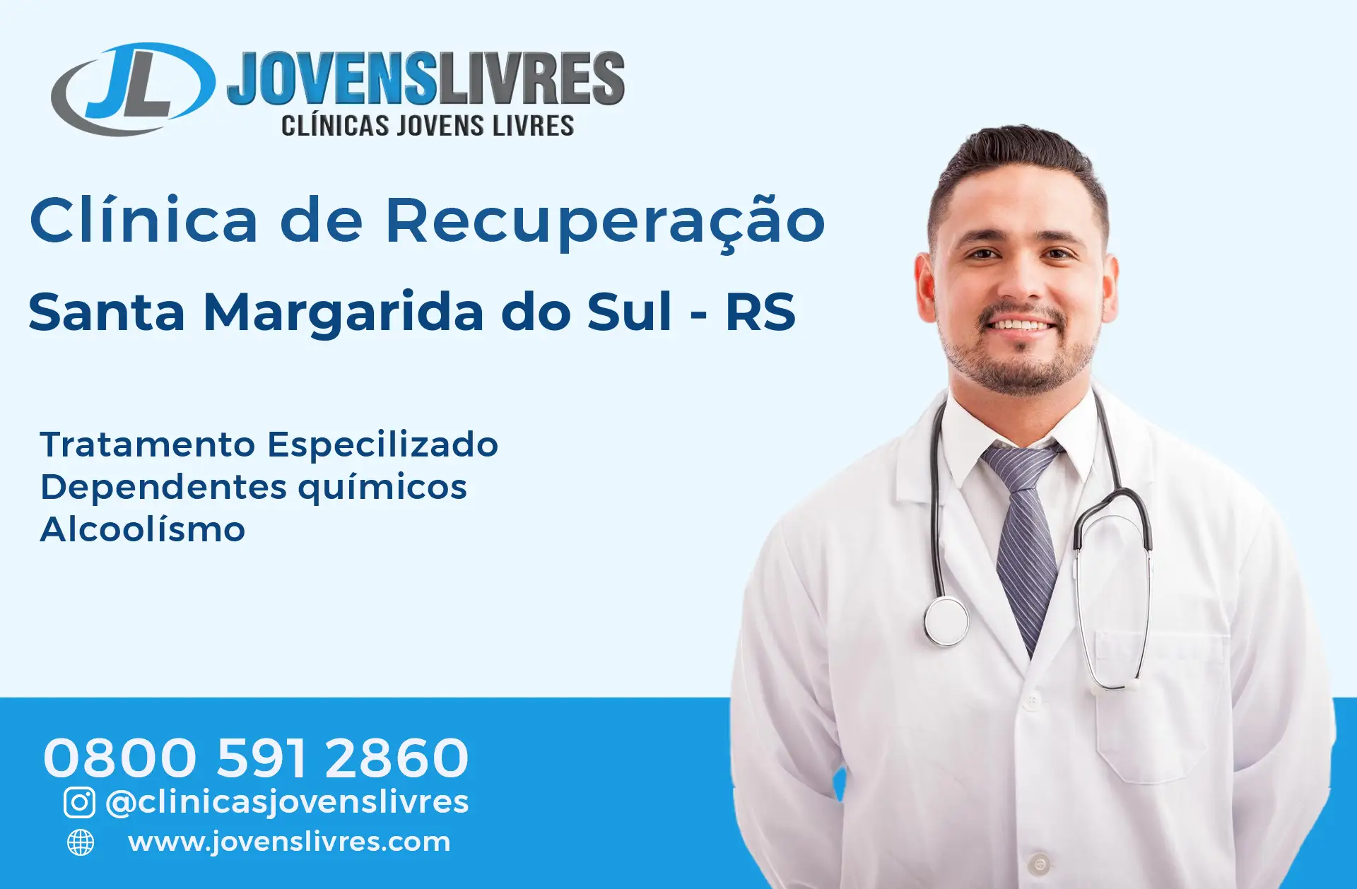 No momento, você está visualizando Clínica de Recuperação em Santa Margarida do Sul – RS – Transforme Vidas com o Jovens Livres