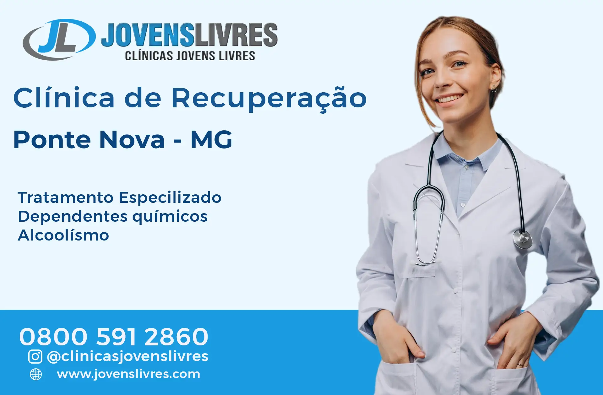 No momento, você está visualizando Clínica de Recuperação em Ponte Nova – MG – Transforme Vidas com o Jovens Livres