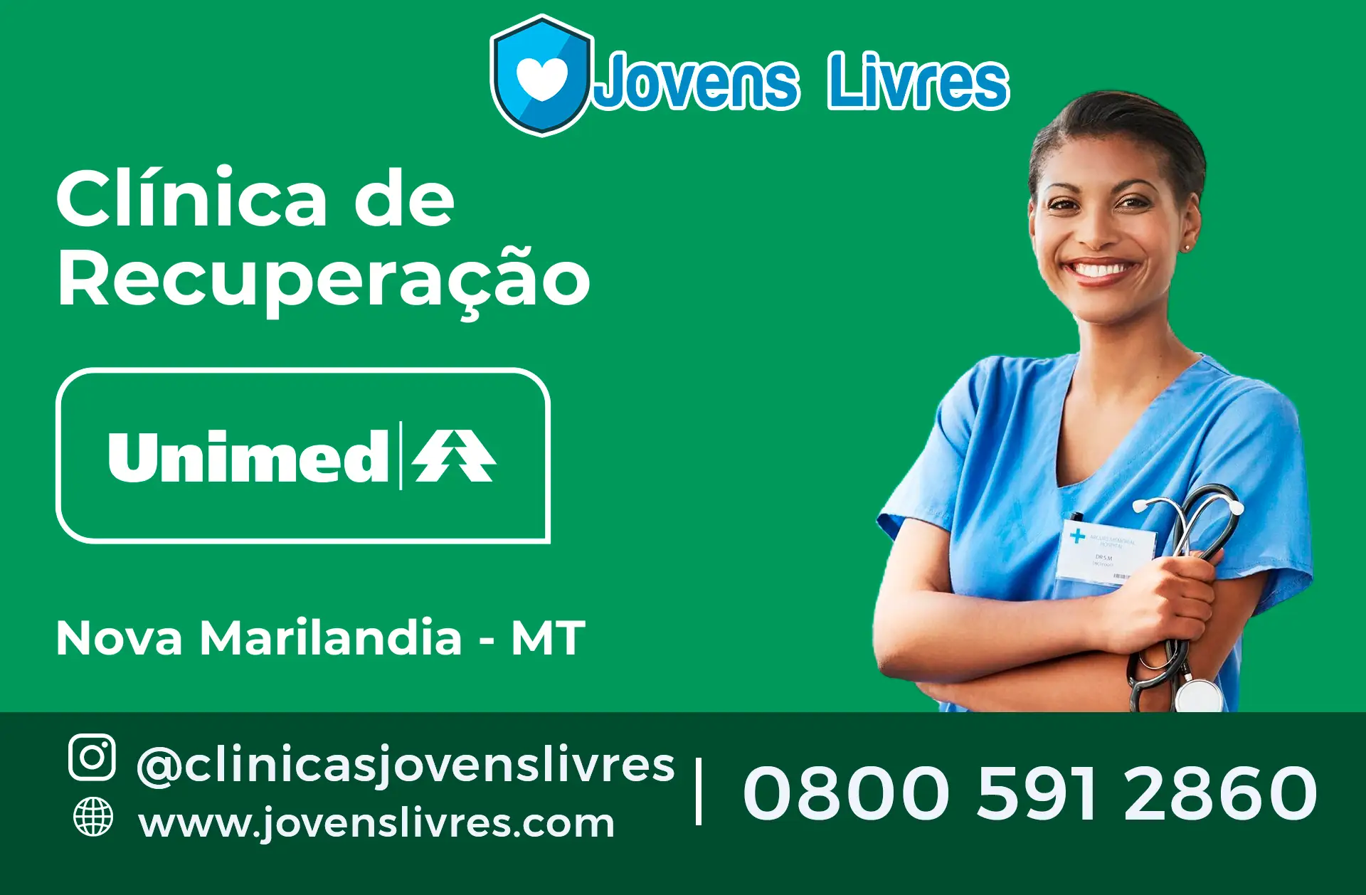 Clínica de Recuperação Unimed em Nova Marilândia - MT