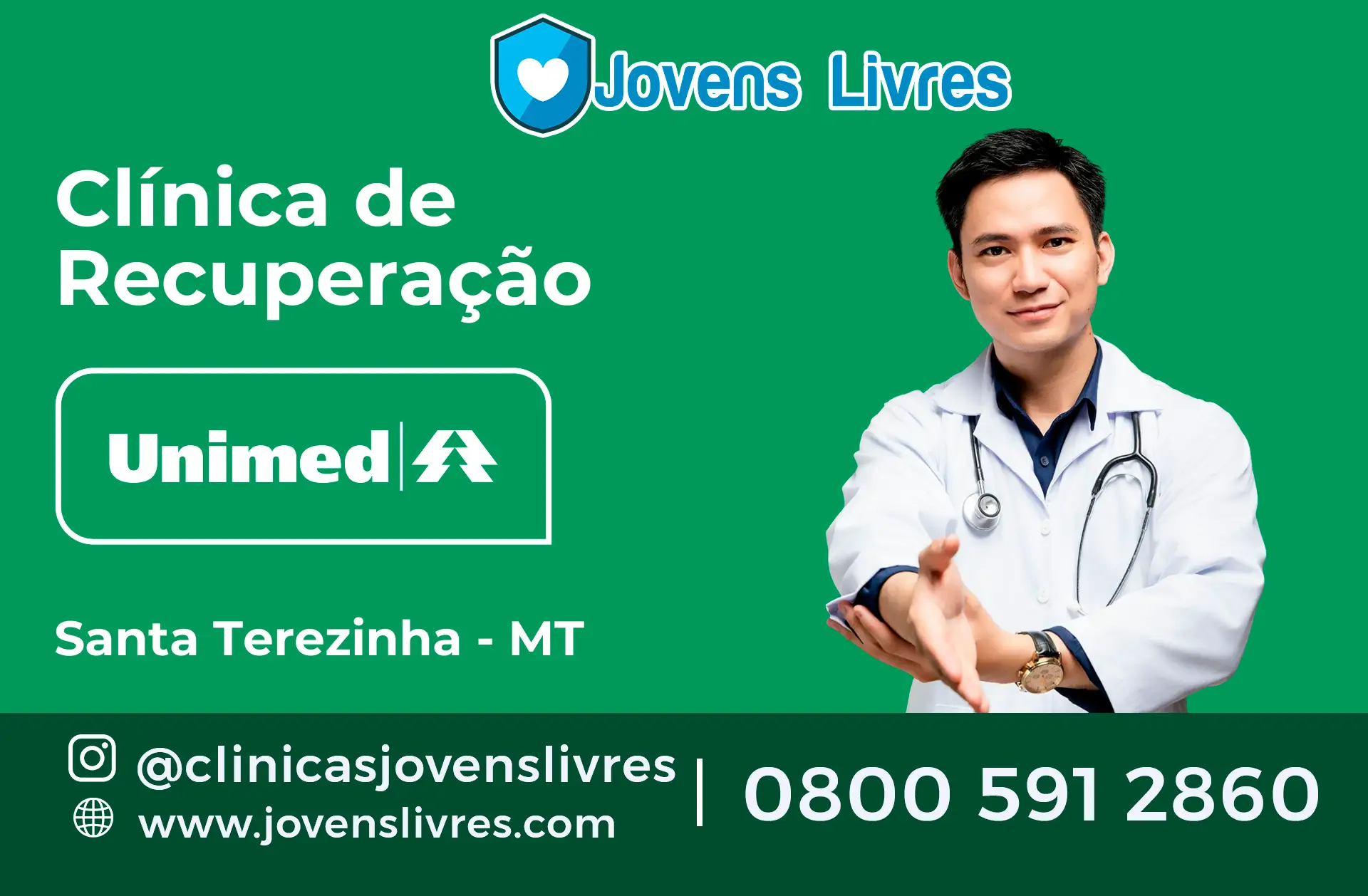 Clínica de Recuperação Unimed em Santa Terezinha - MT