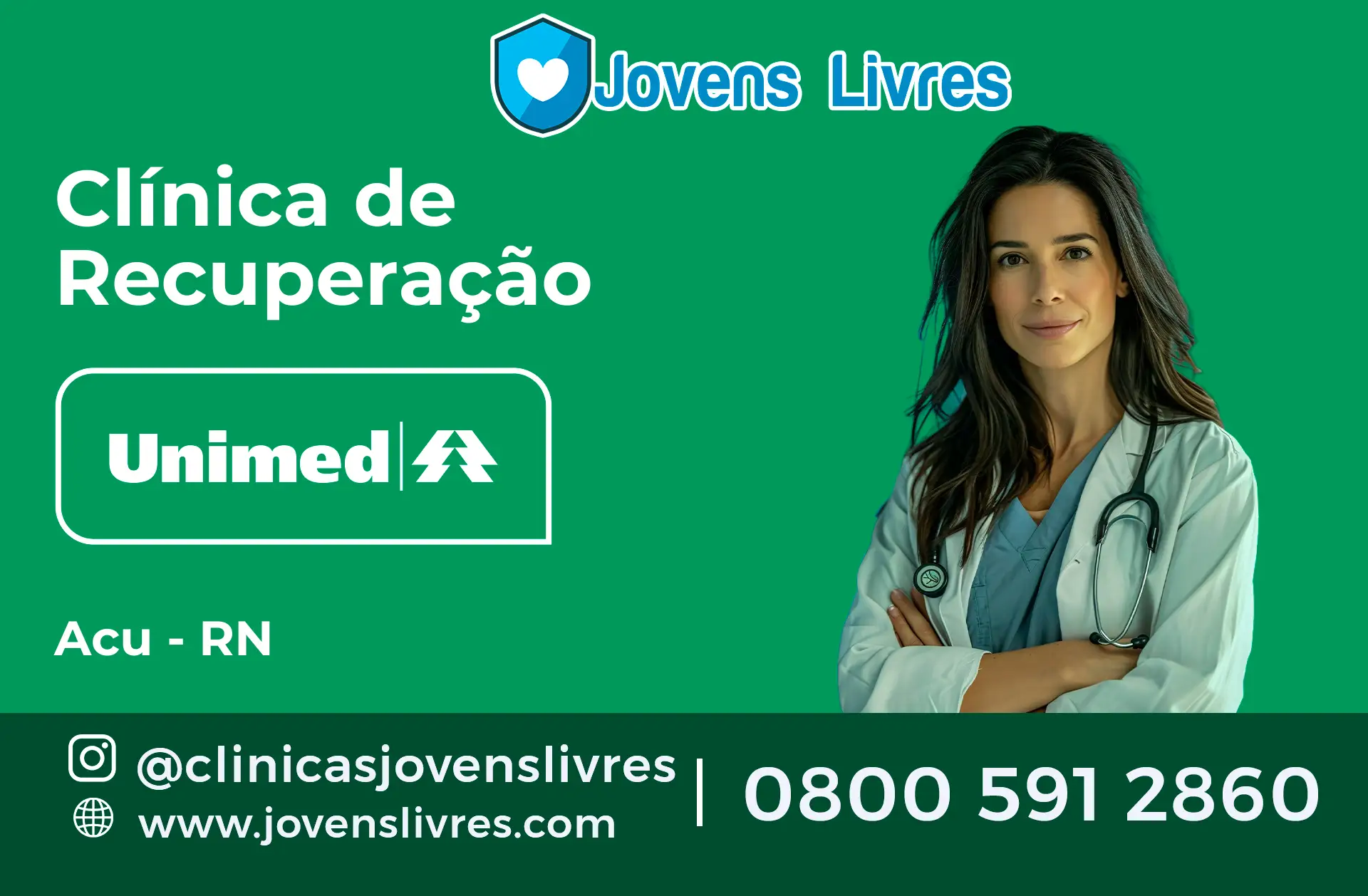 Clínica de Recuperação Unimed em Açu - RN