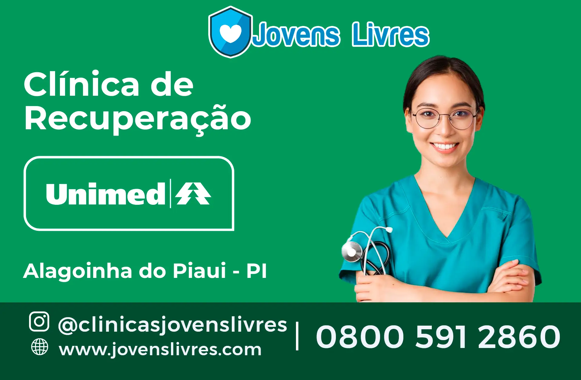 Clínica de Recuperação Unimed em Alagoinha do Piauí - PI
