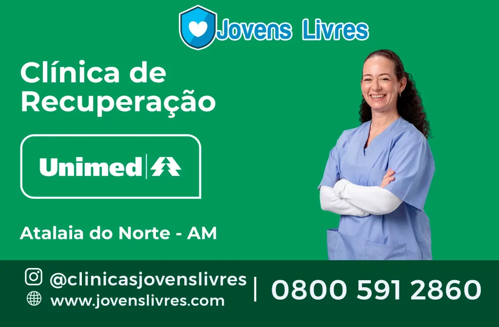 clínica de recuperação credenciada à Unimed em Atalaia do Norte - AM